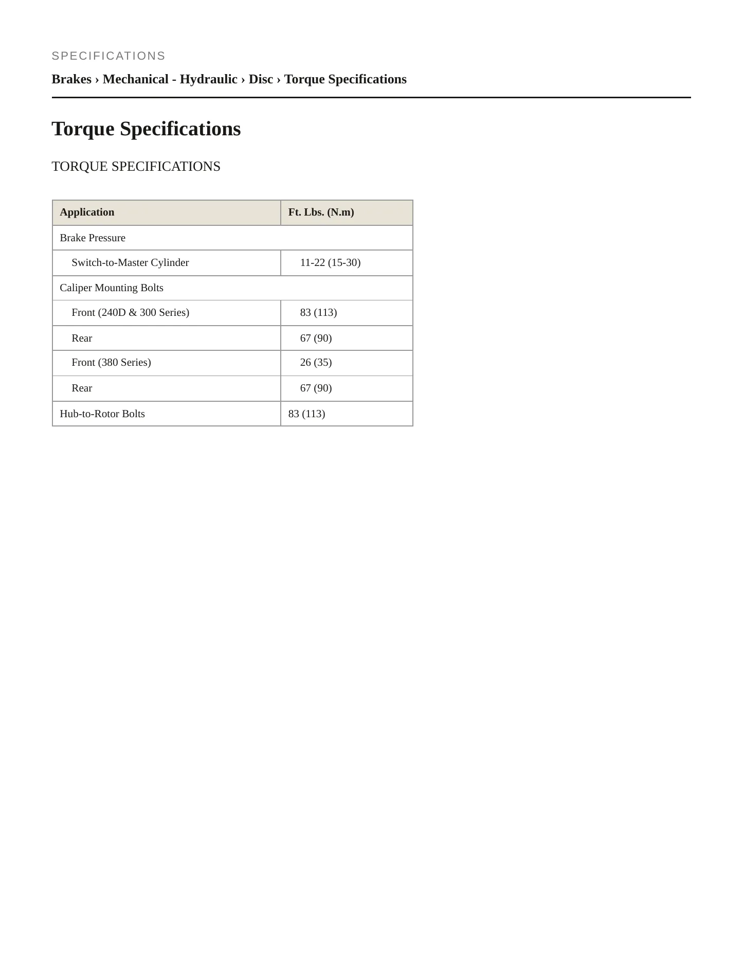 1983 Mercedes-Benz 300CD Service and Repair Manual preview page 2