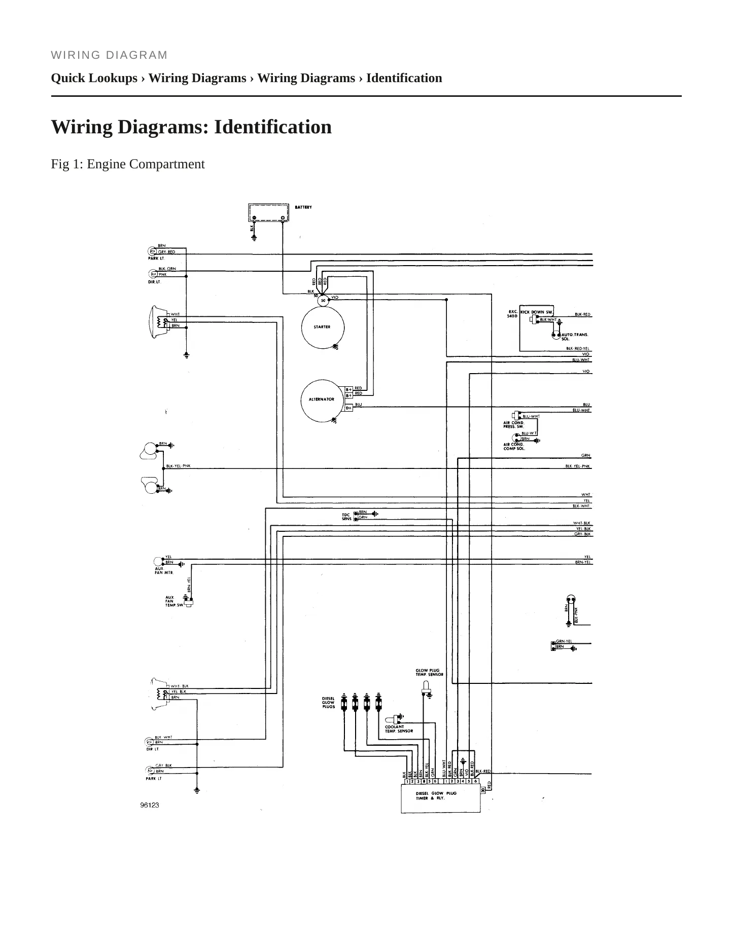 1983 Mercedes-Benz 300D Service and Repair Manual preview page 4