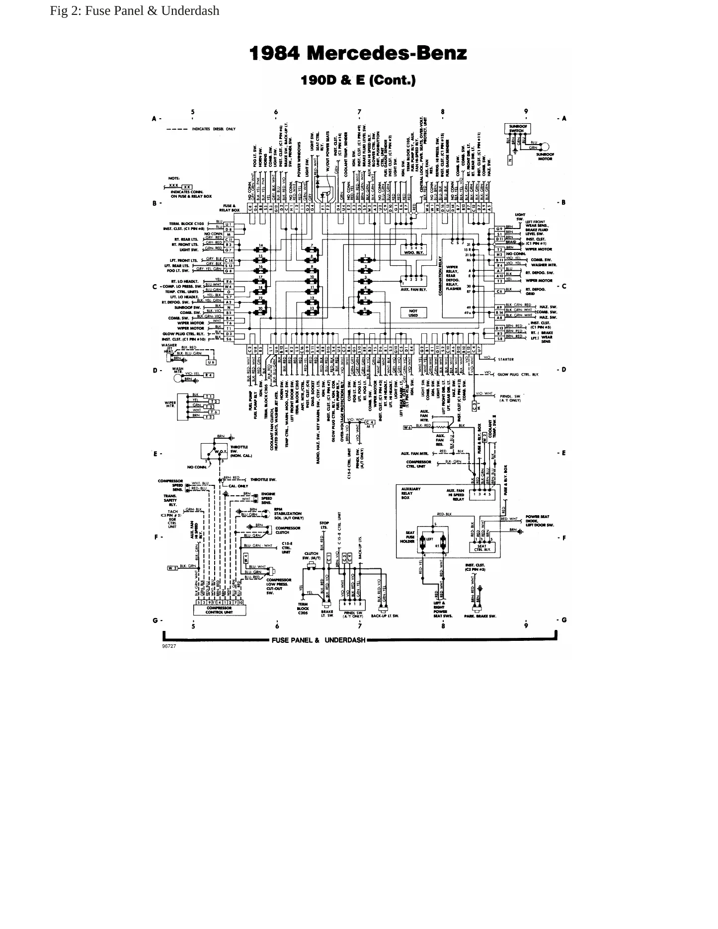 1984 Mercedes-Benz 190E Service and Repair Manual preview page 6