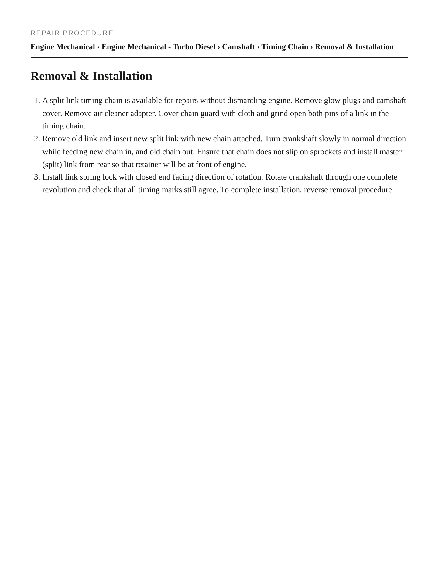 1984 Mercedes-Benz 300SD Service and Repair Manual preview page 3