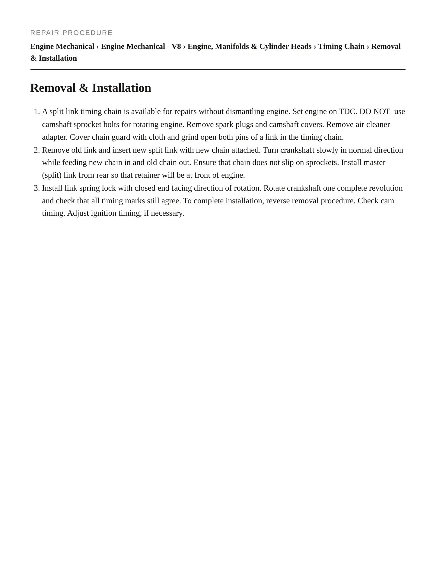 1985 Mercedes-Benz 500SEC Service and Repair Manual preview page 3