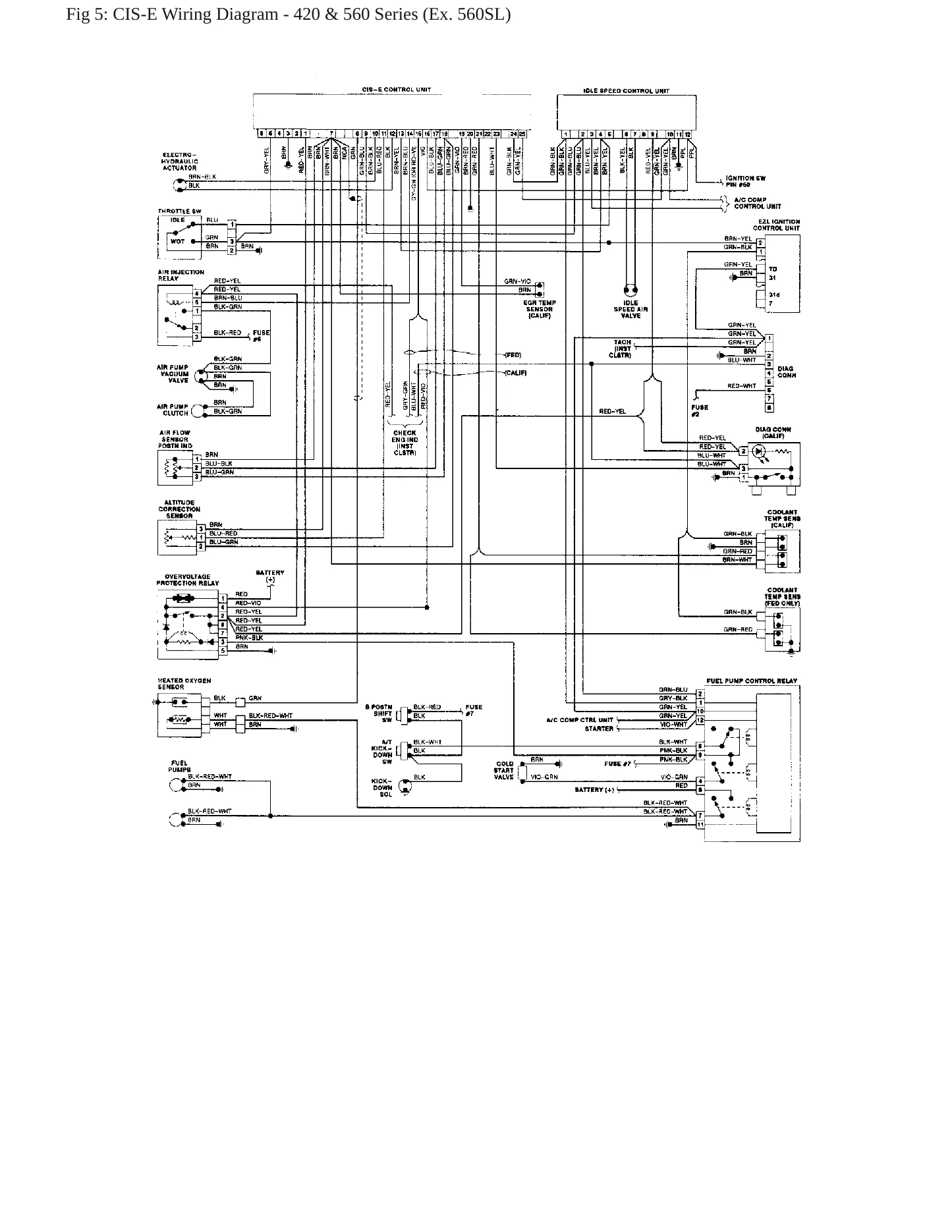 1988 Mercedes-Benz 300SEL Service and Repair Manual preview page 9