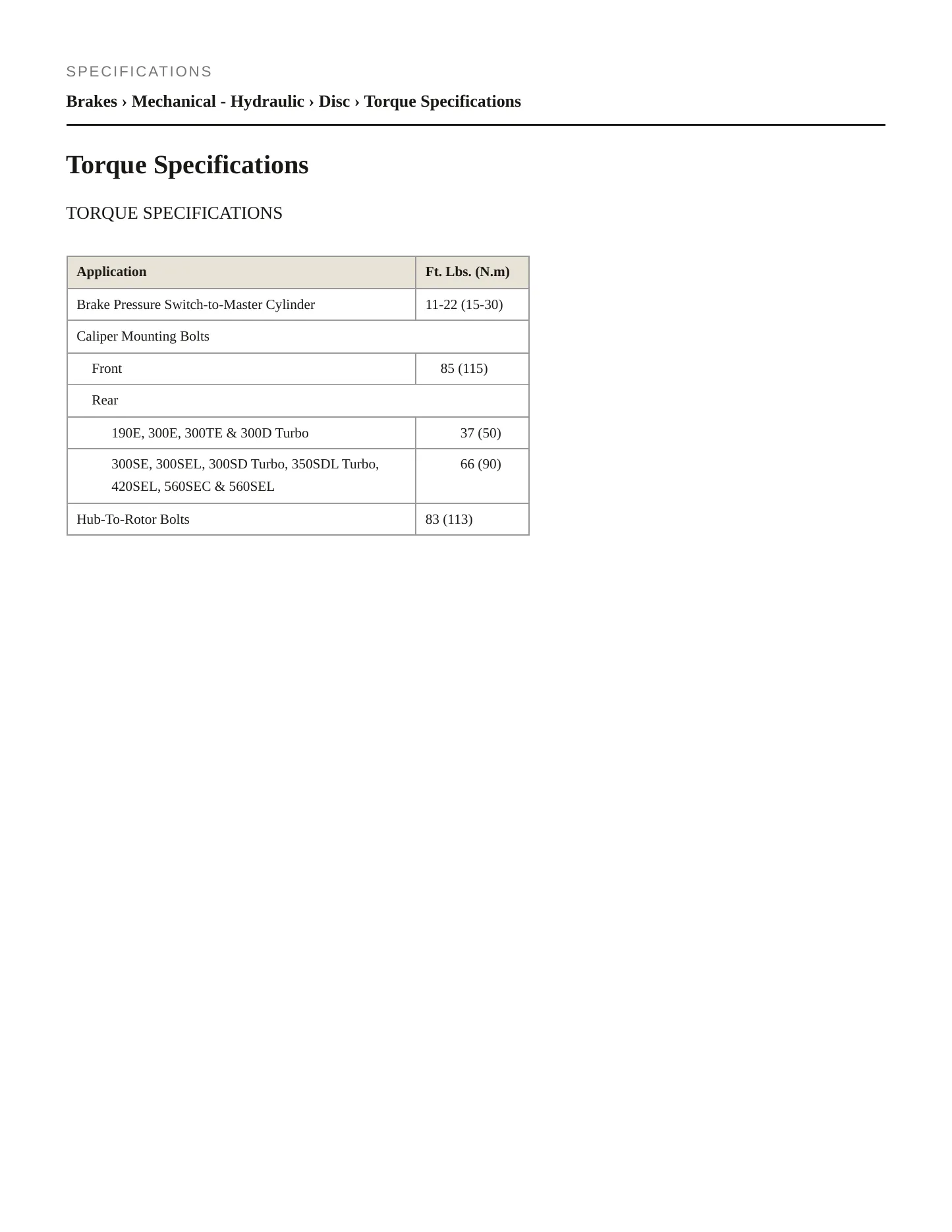 1991 Mercedes-Benz 190E Service and Repair Manual preview page 2