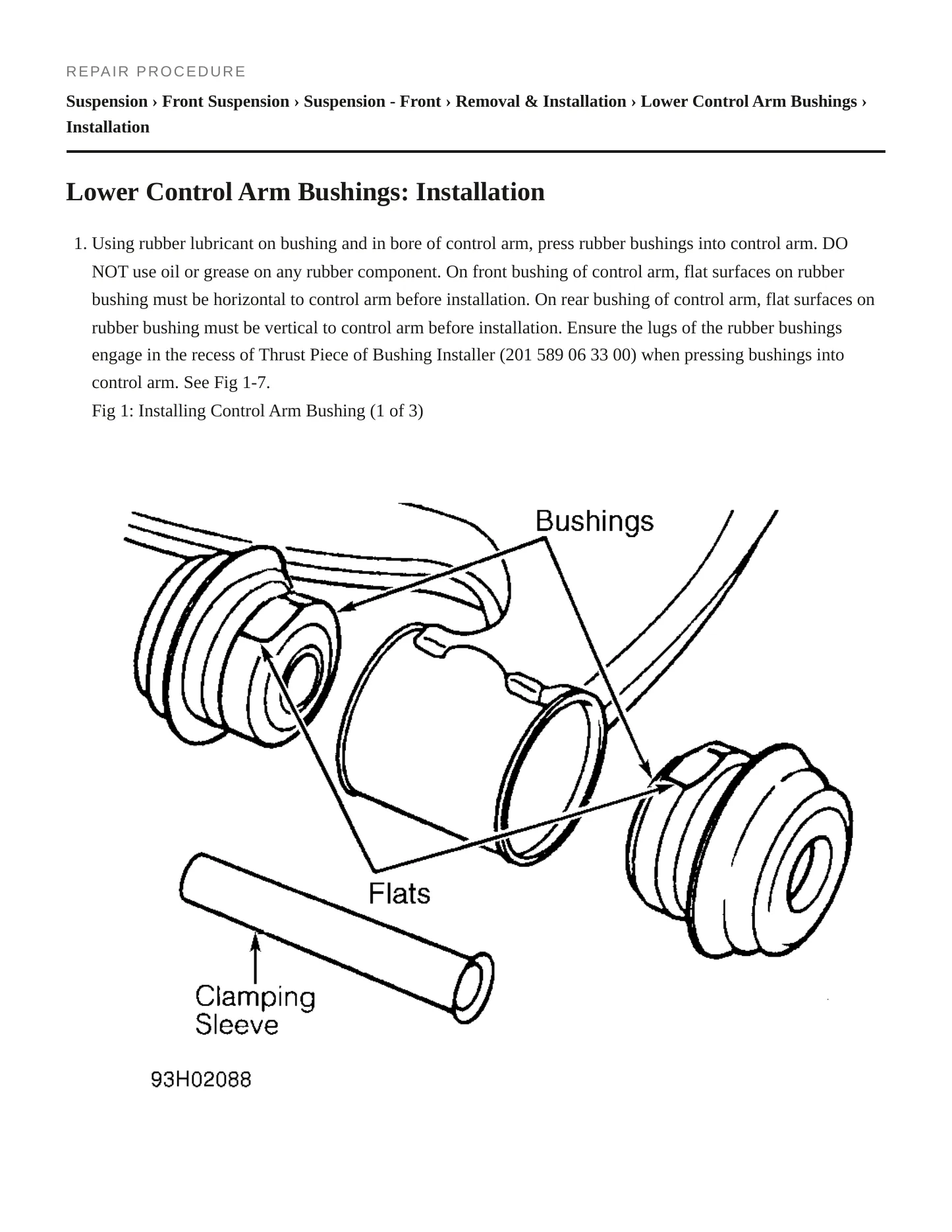 1992 Mercedes-Benz 300CE Service and Repair Manual preview page 3
