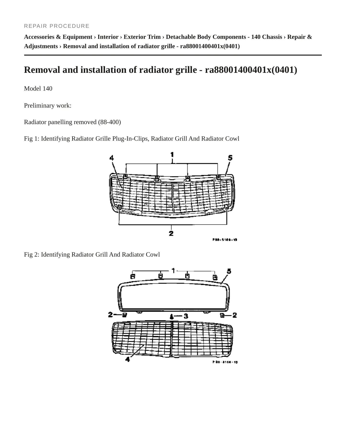 1992 Mercedes-Benz 500SEL Service and Repair Manual preview page 6