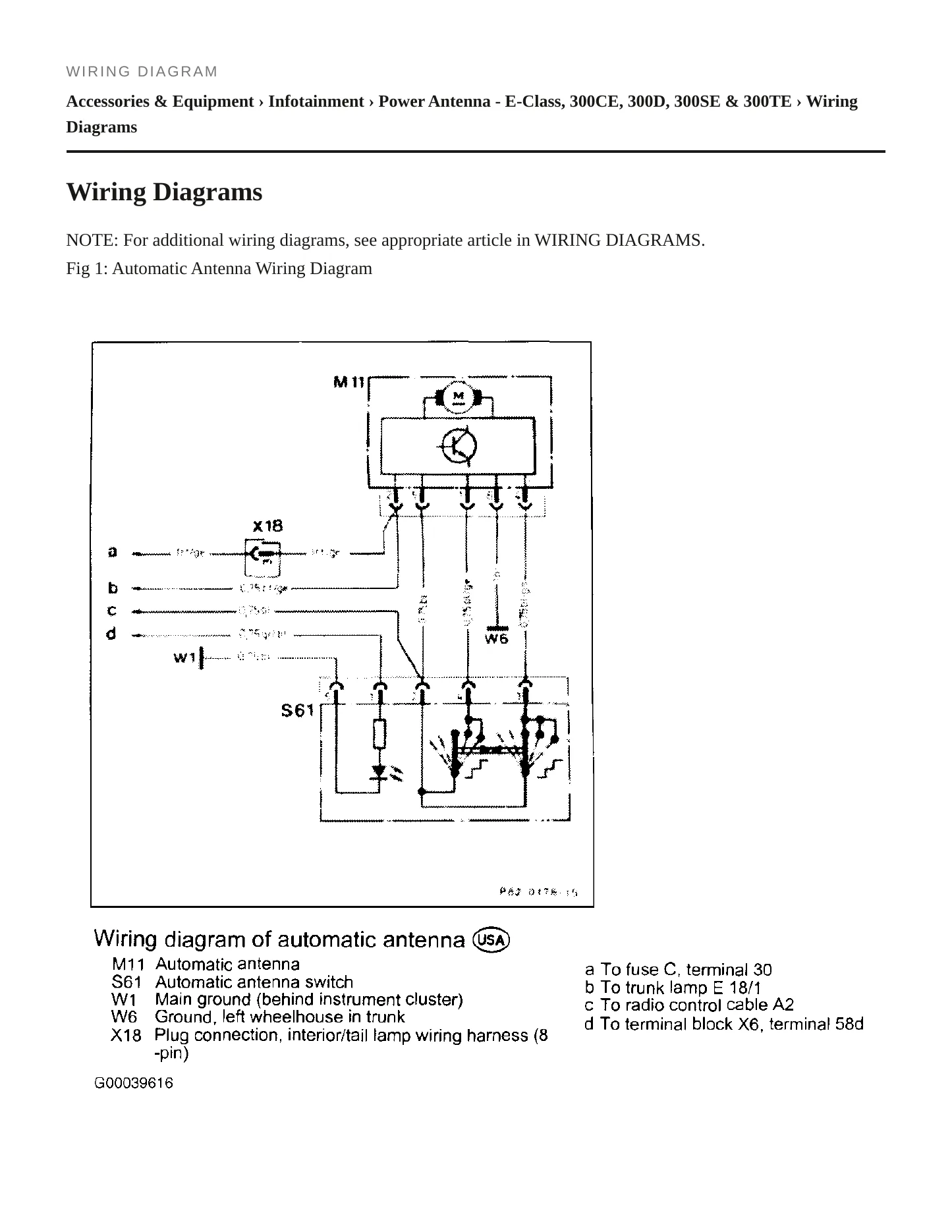 1993 Mercedes-Benz 300TE Service and Repair Manual preview page 4
