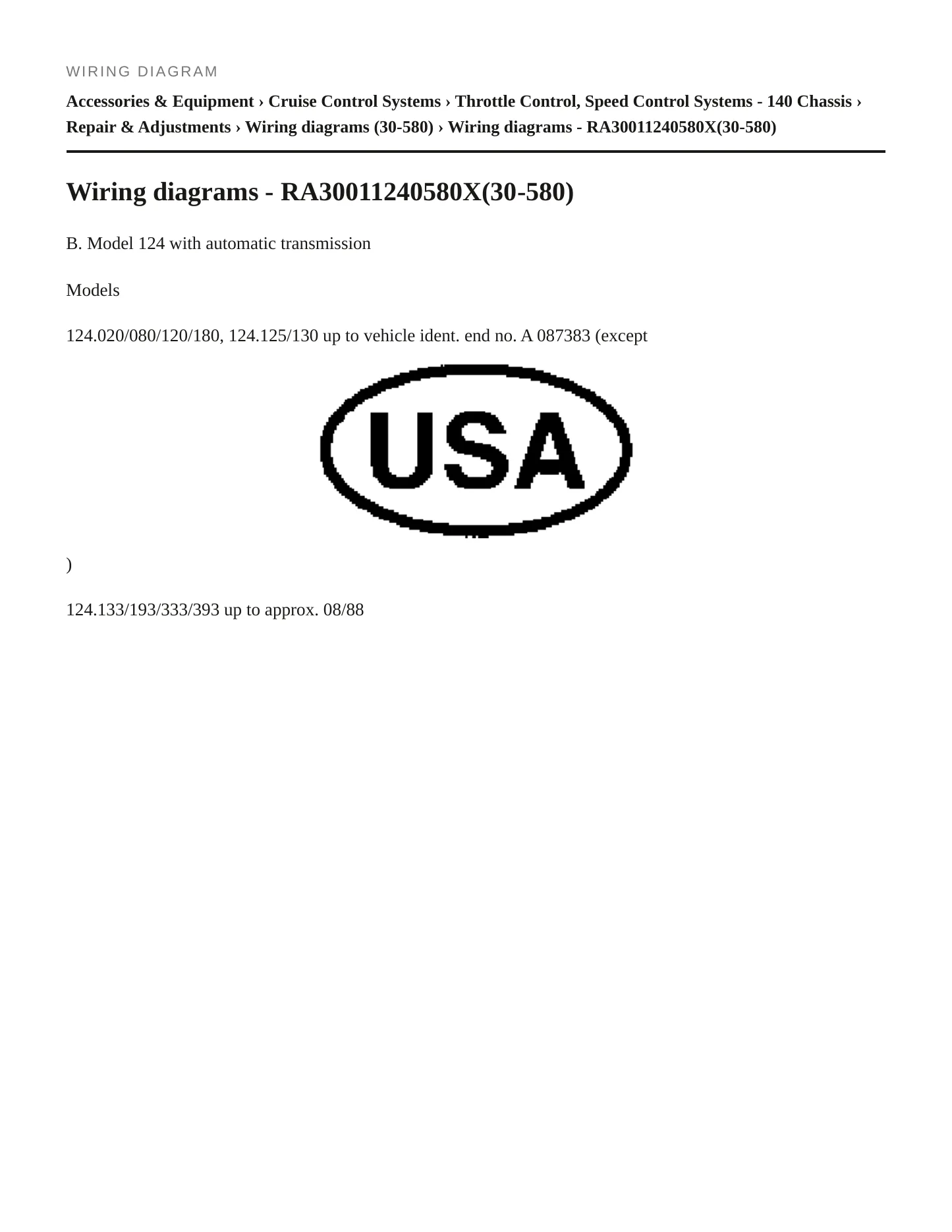 1993 Mercedes-Benz 600SEC Service and Repair Manual preview page 7