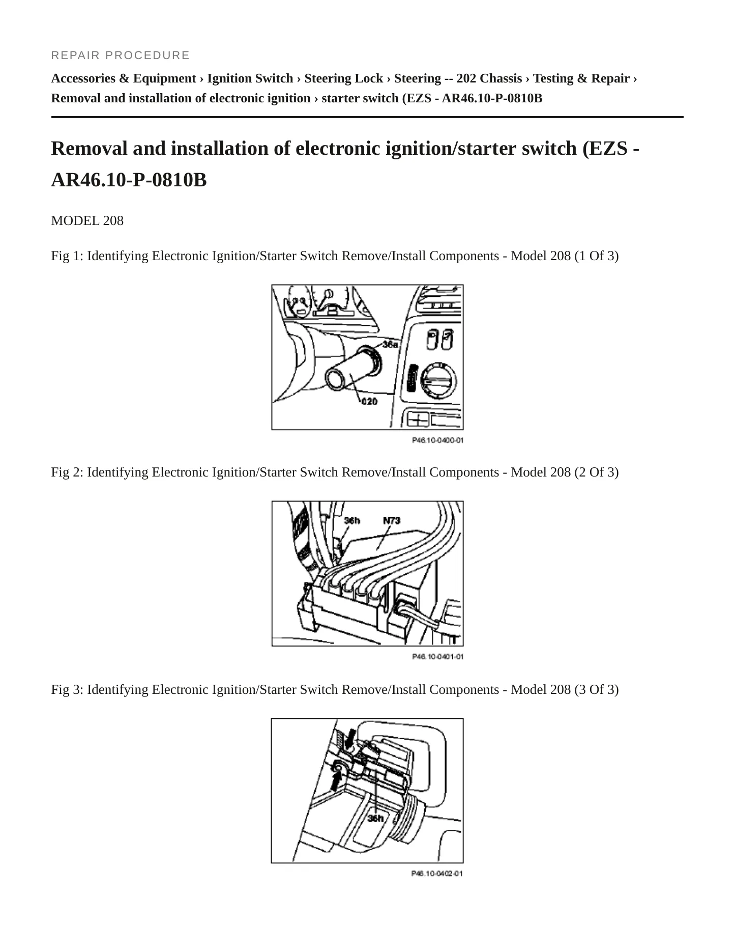 1996 Mercedes-Benz C36 AMG Service and Repair Manual preview page 4