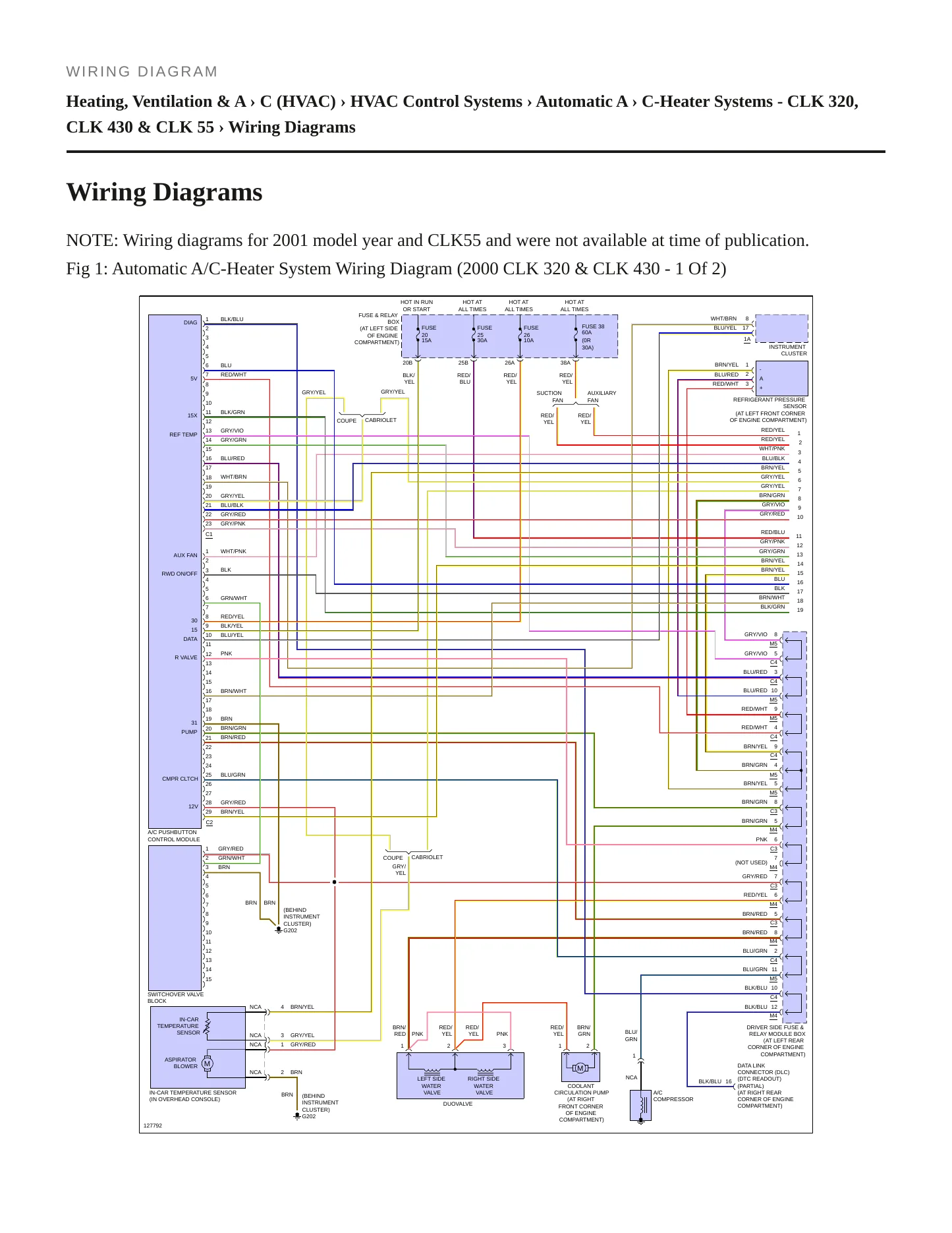 2001 Mercedes-Benz CLK55 AMG Service and Repair Manual preview page 6