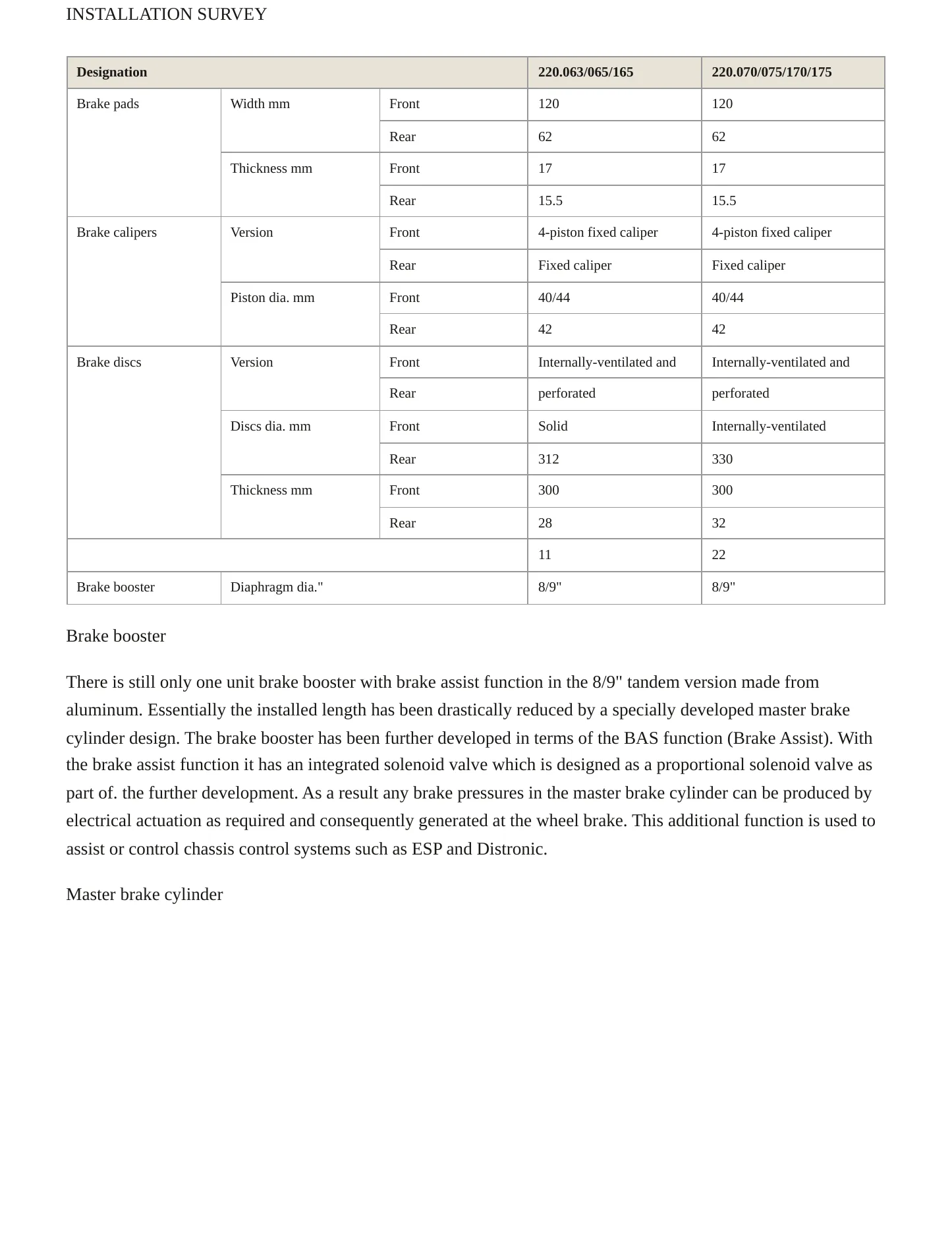 2001 Mercedes-Benz S55 AMG Service and Repair Manual preview page 5