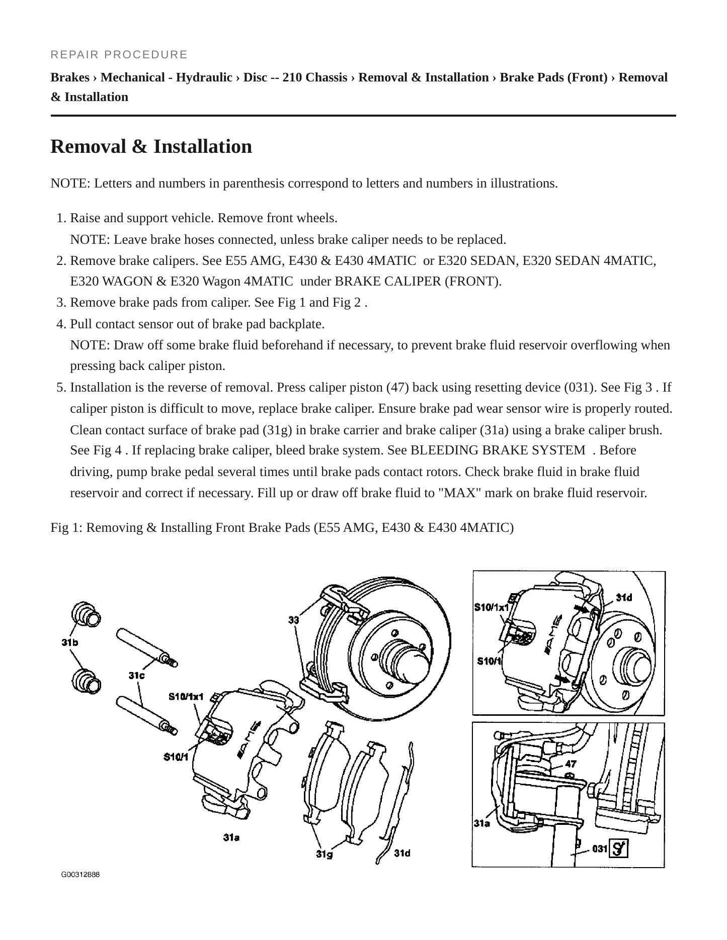2002 Mercedes-Benz E430 Service and Repair Manual preview page 4