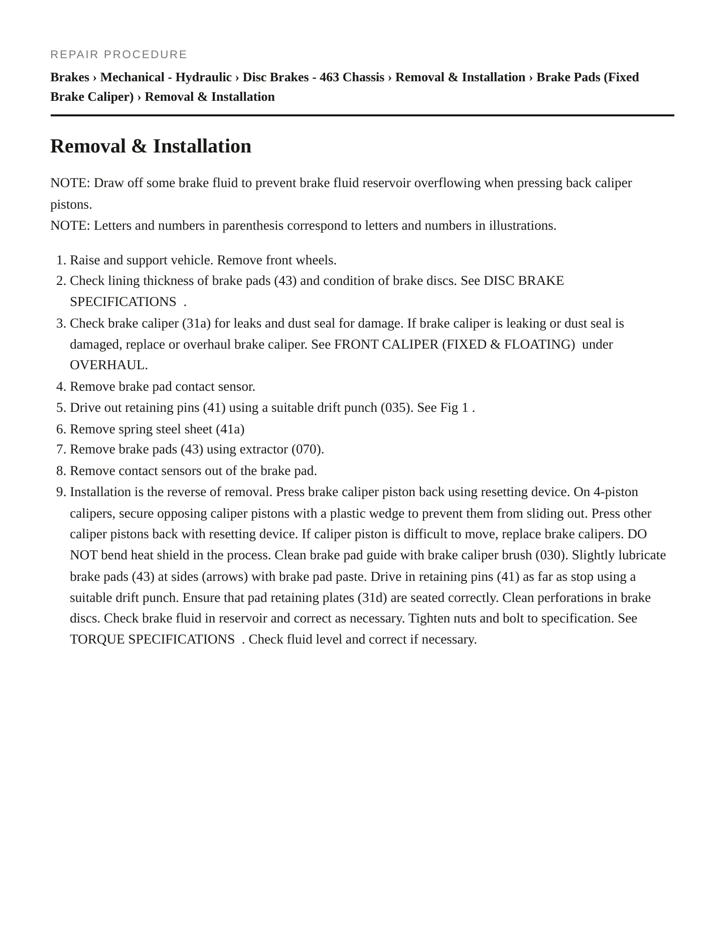 2003 Mercedes-Benz G55 AMG Service and Repair Manual preview page 3