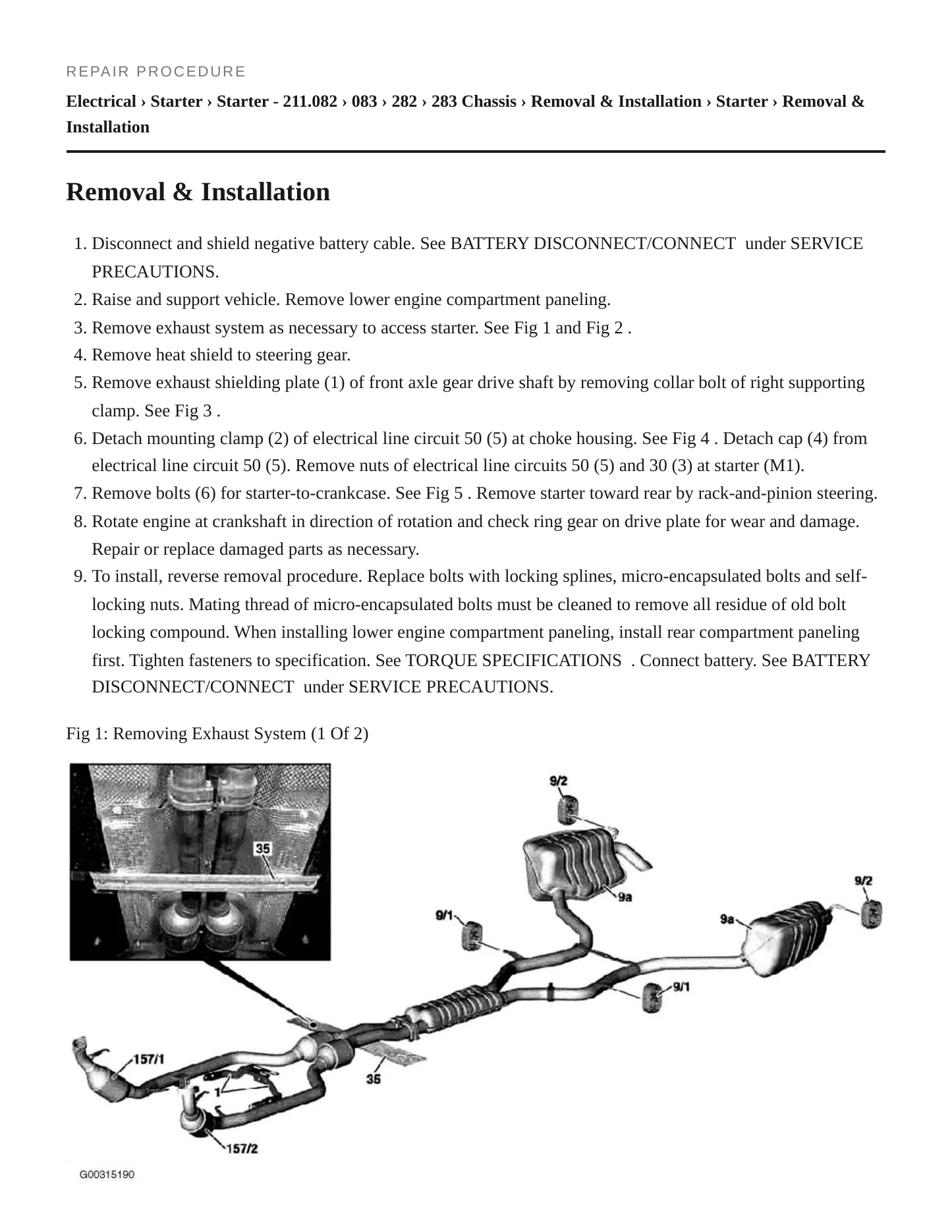 2004 Mercedes-Benz E500 Service and Repair Manual preview page 3