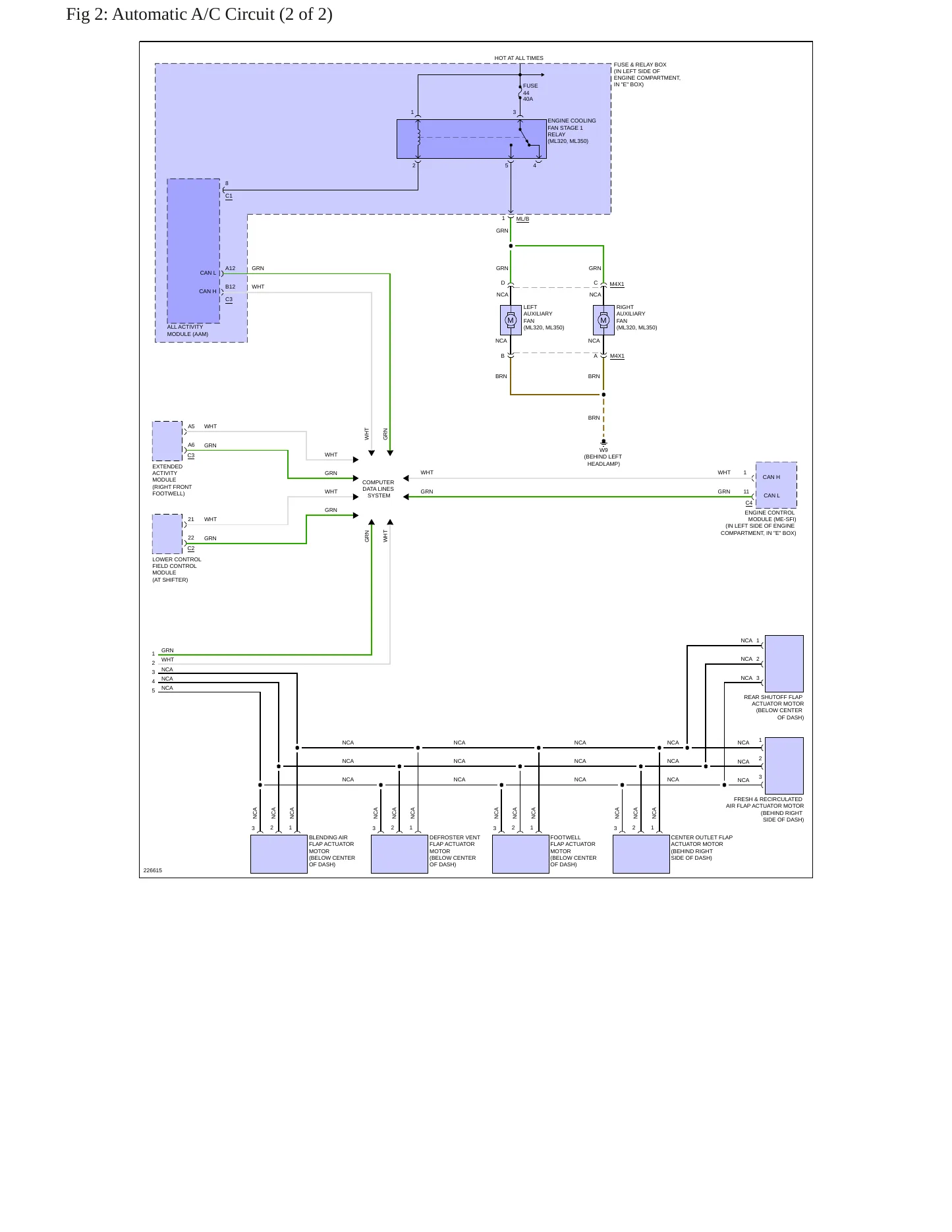 2004 Mercedes-Benz ML350 Service and Repair Manual preview page 8
