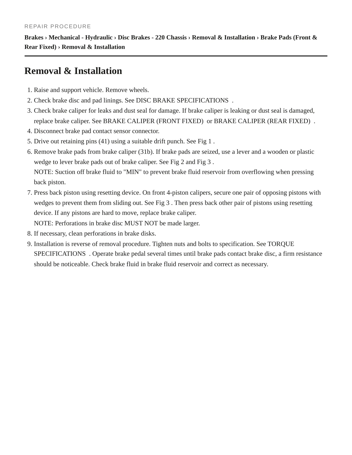 2004 Mercedes-Benz S55 AMG Service and Repair Manual preview page 3