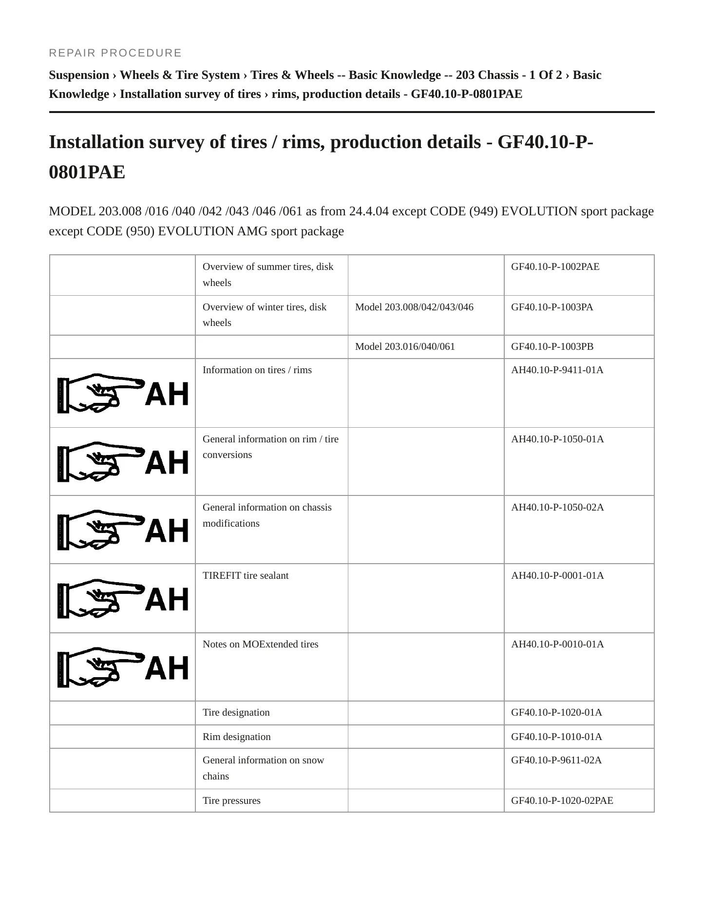 2006 Mercedes-Benz C55 AMG Service and Repair Manual preview page 4