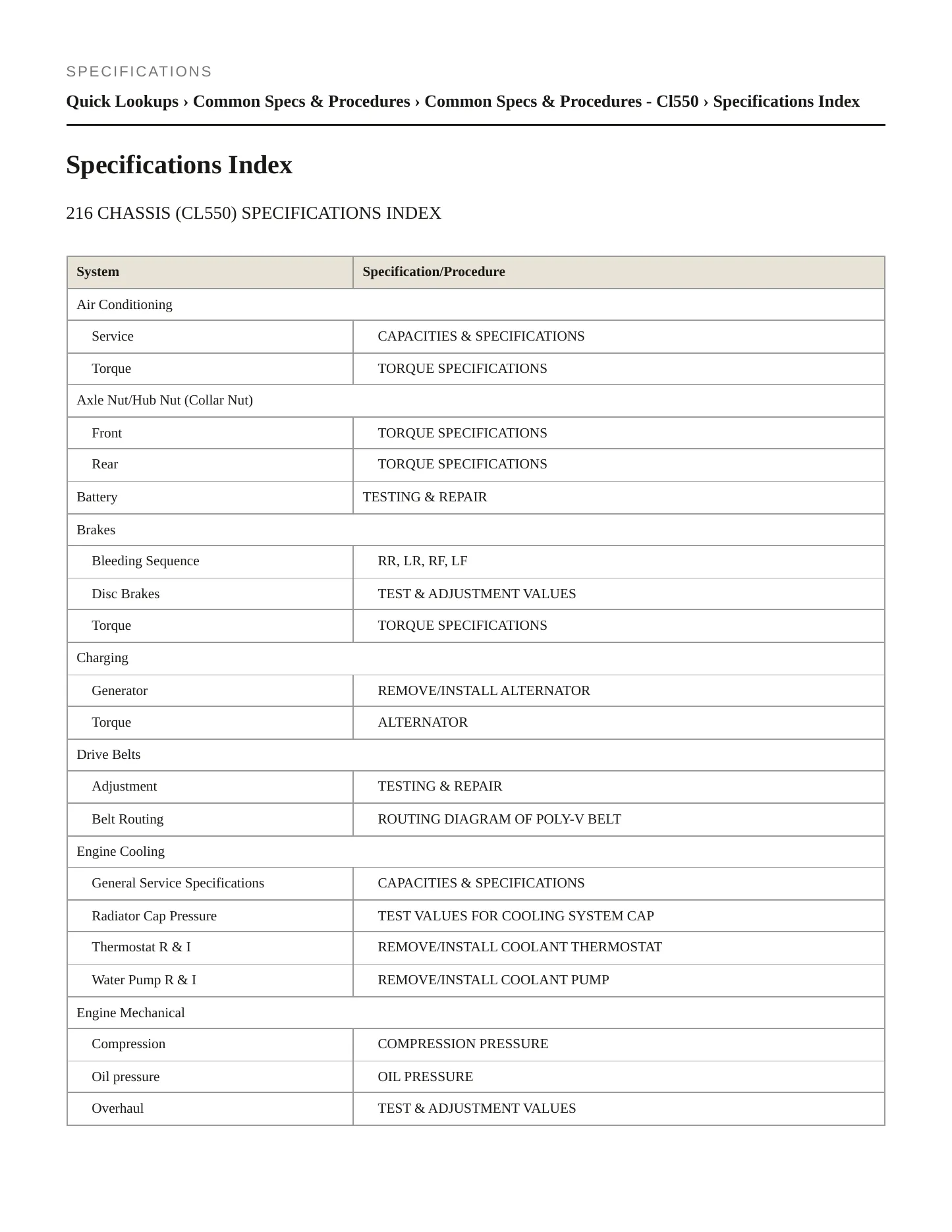 2008 Mercedes-Benz CL550 Service and Repair Manual preview page 2