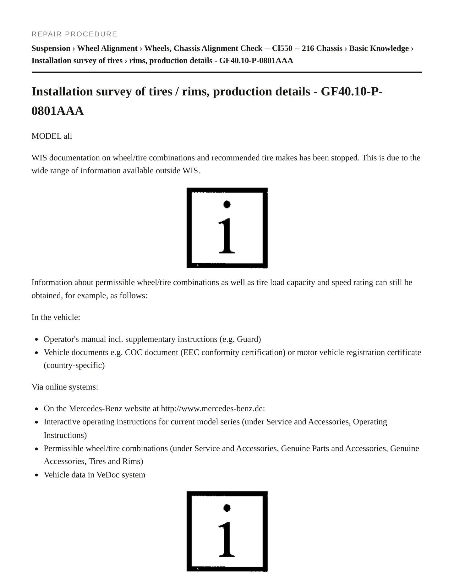 2008 Mercedes-Benz CL550 Service and Repair Manual preview page 4