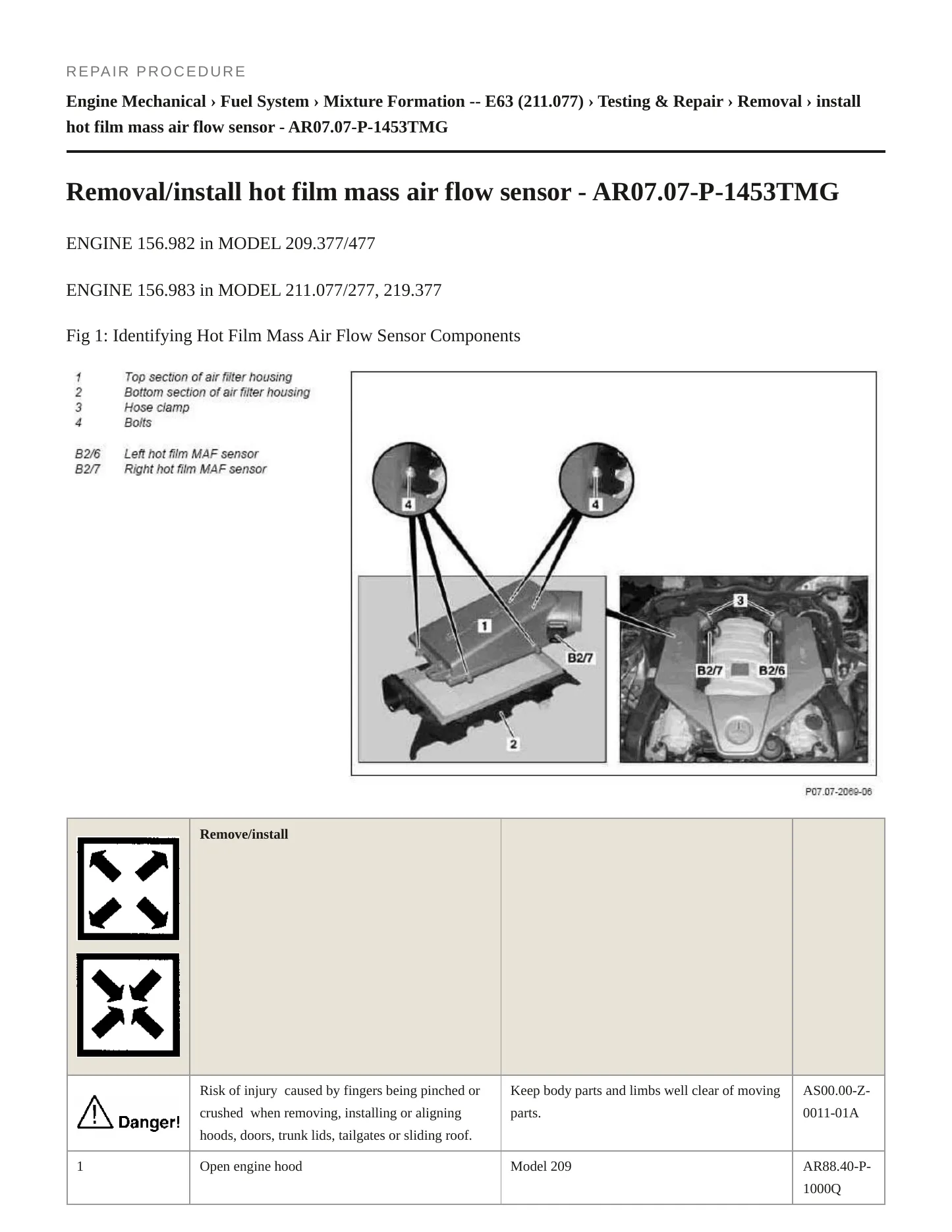 2009 Mercedes-Benz E63 AMG Service and Repair Manual preview page 5