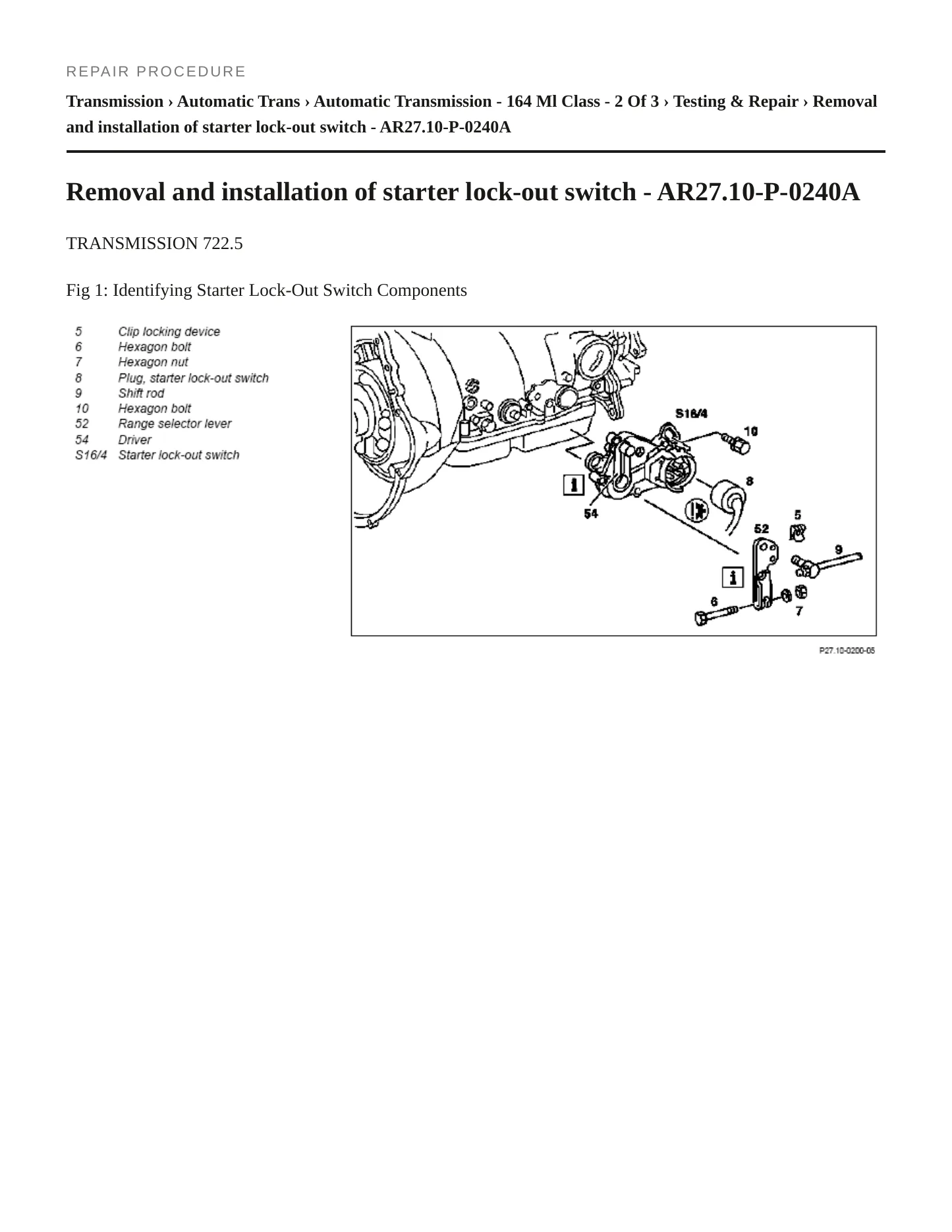 2011 Mercedes-Benz ML450 Service and Repair Manual preview page 4