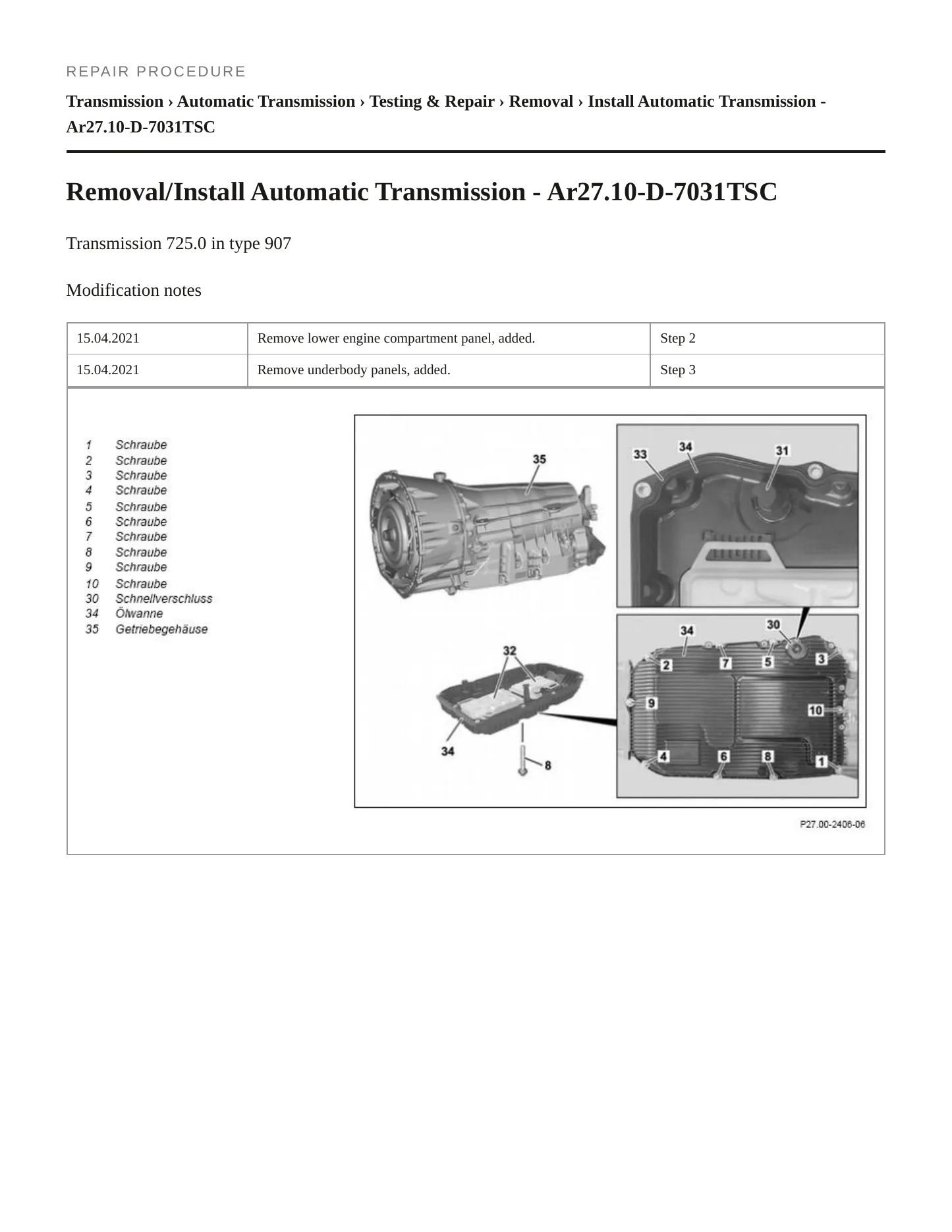 2021 Mercedes-Benz Sprinter 1500 Service and Repair Manual preview page 3