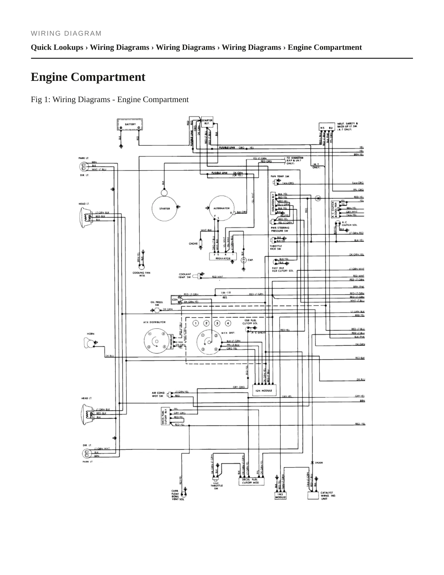 1982 Mercury LN7 Service and Repair Manual preview page 7