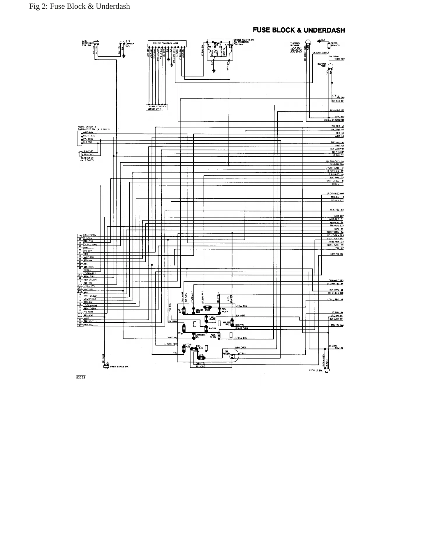 1983 Mercury Grand Marquis service manual page 6
