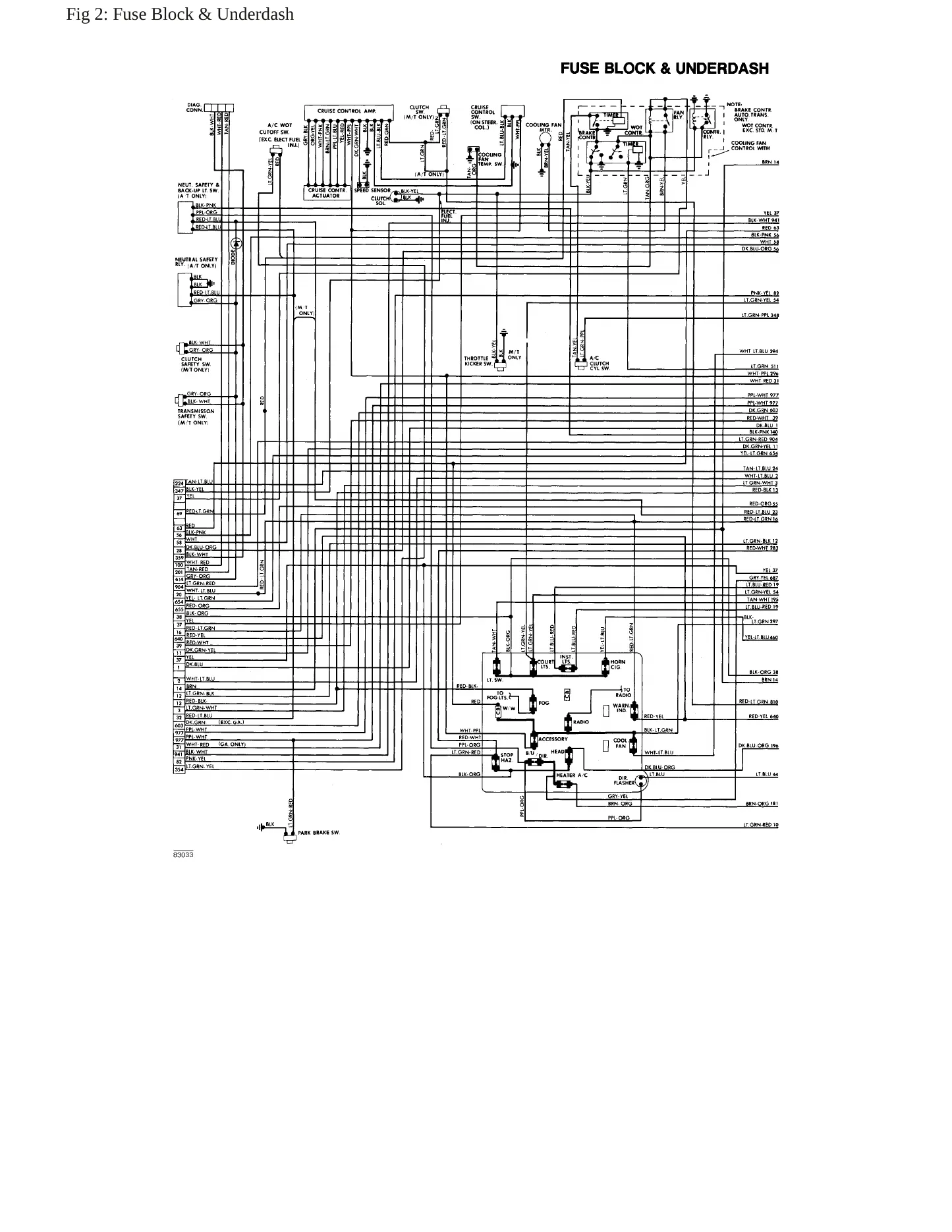 1983 Mercury LN7 service manual page 6