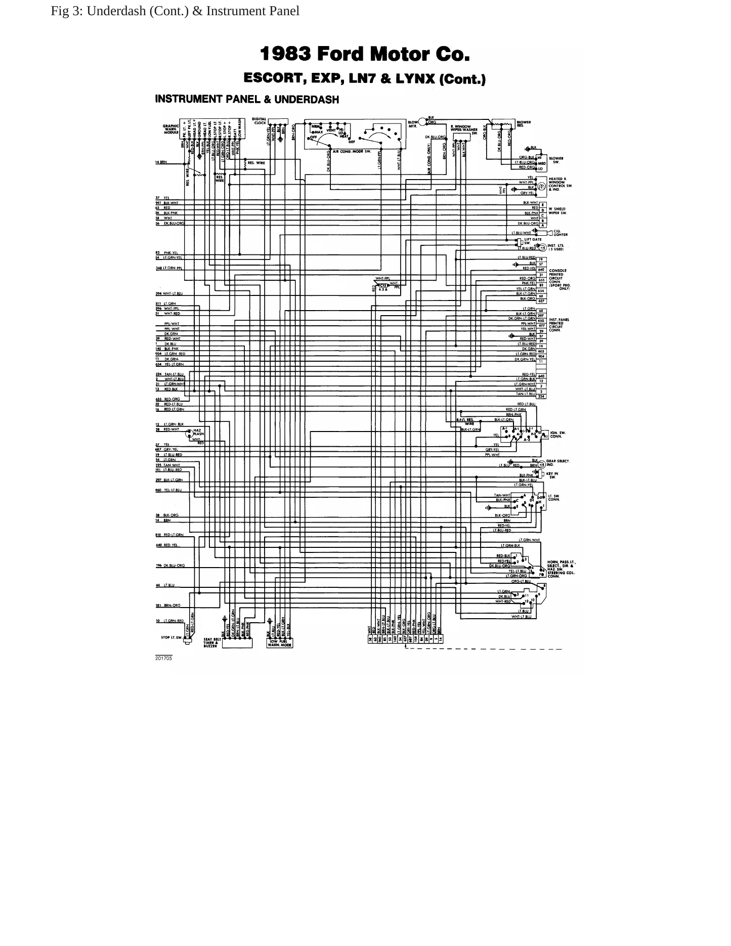 1983 Mercury LN7 Service and Repair Manual preview page 7