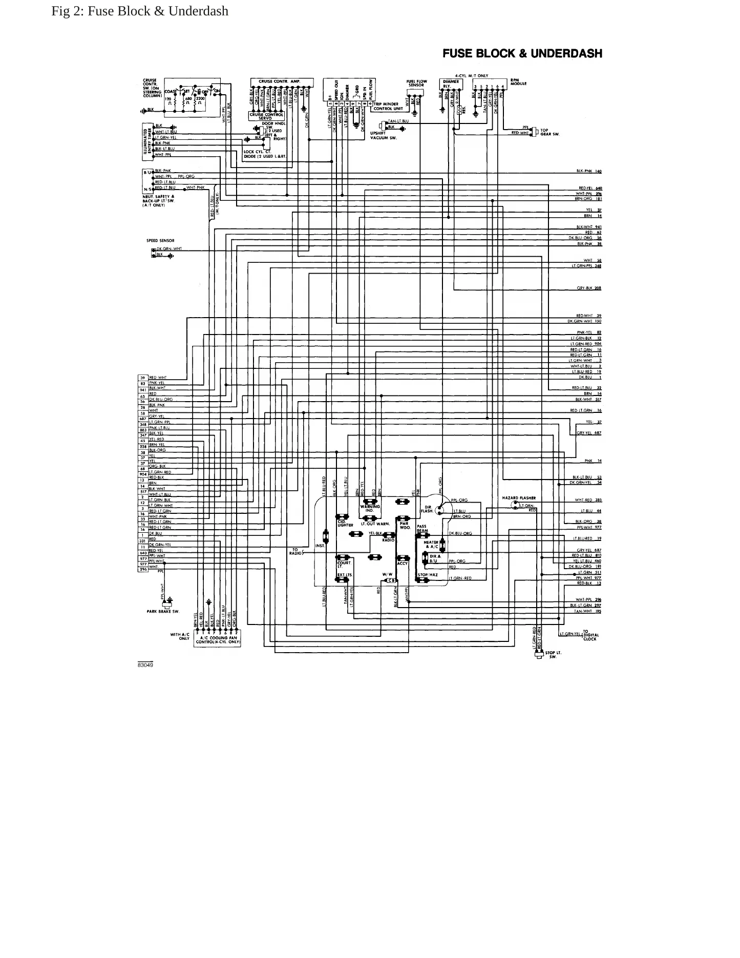 1983 Mercury Marquis service manual page 6