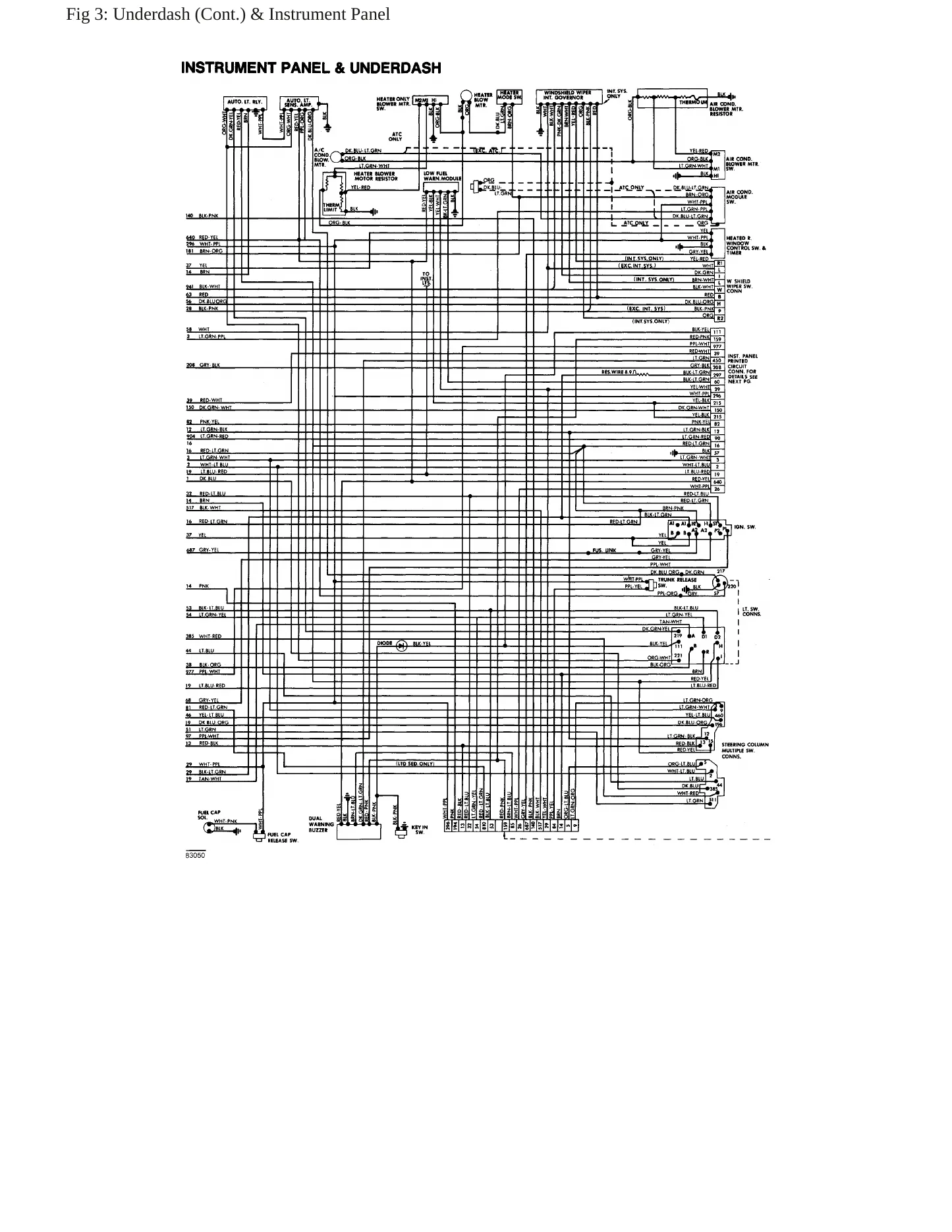 1983 Mercury Marquis Service and Repair Manual preview page 7