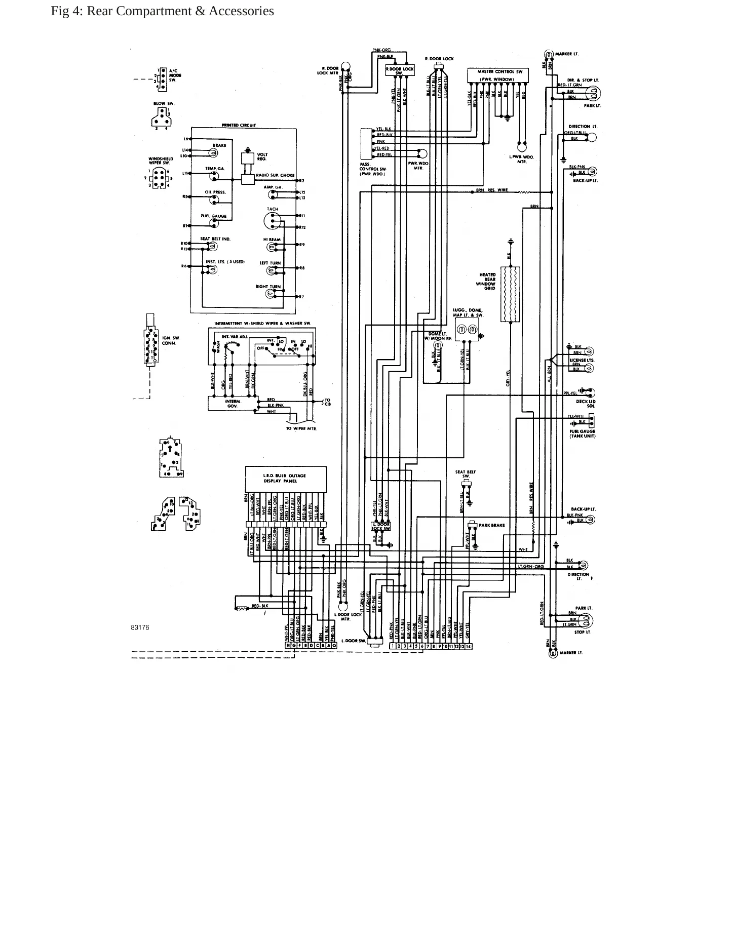 1984 Mercury Capri Service and Repair Manual preview page 8