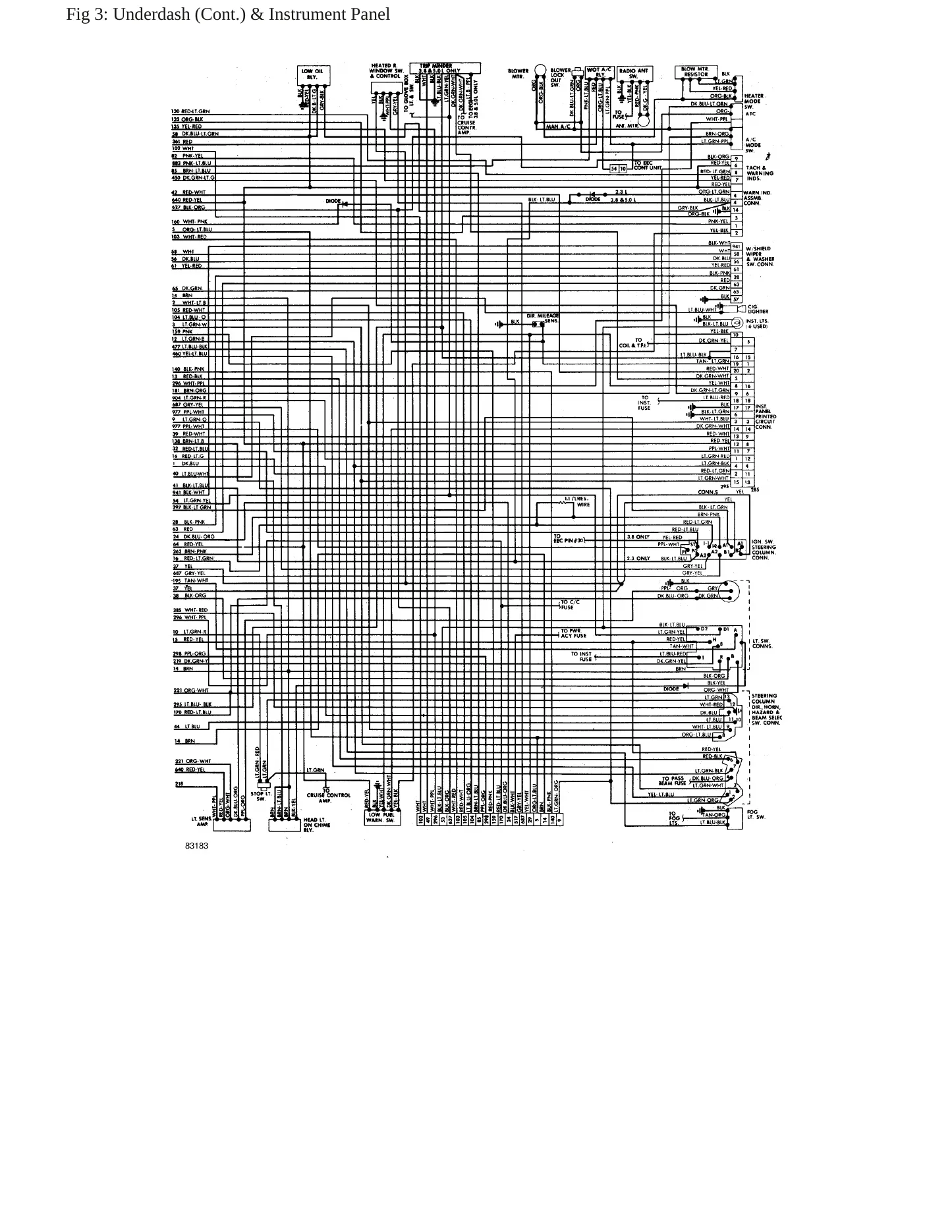 1984 Mercury Cougar Service and Repair Manual preview page 7