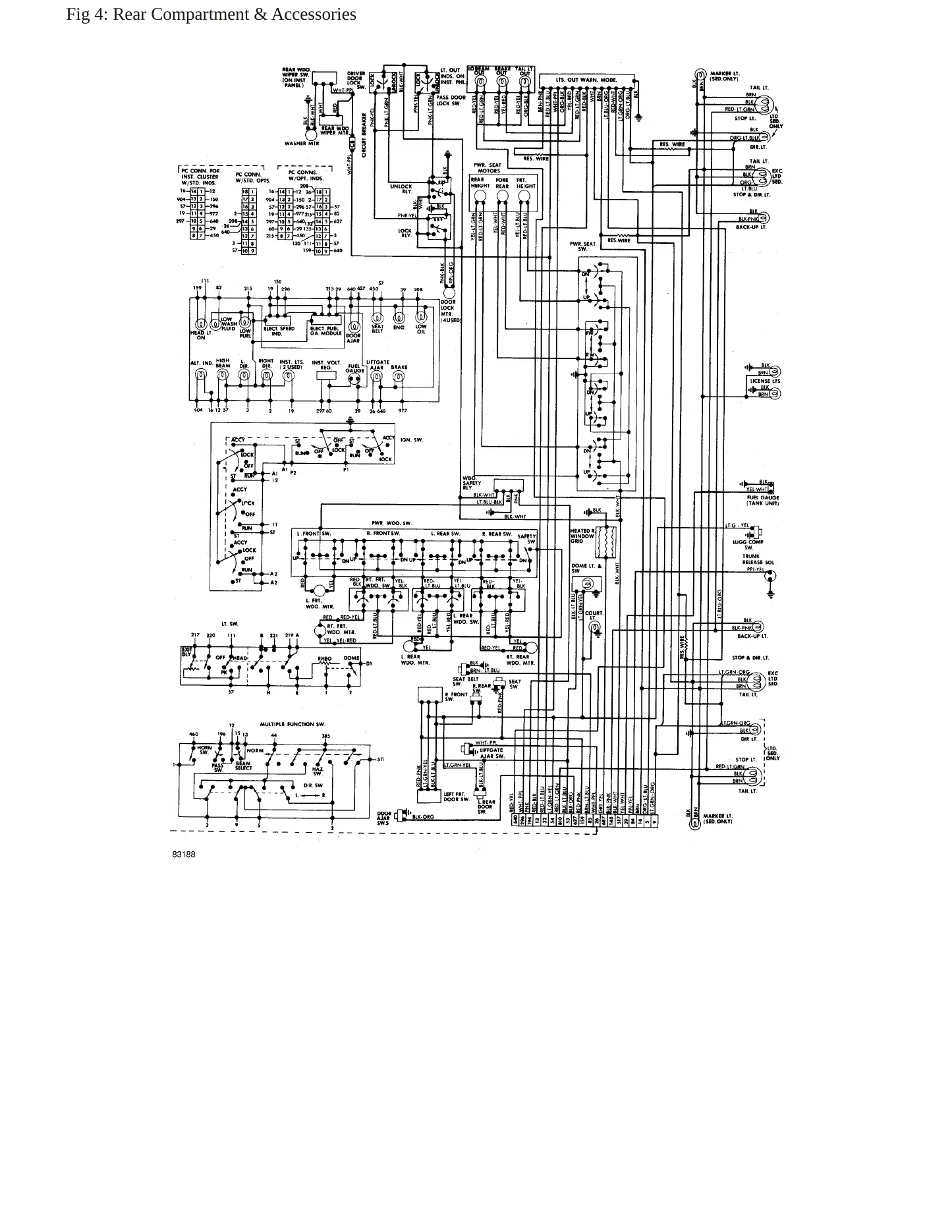 1984 Mercury Marquis Service and Repair Manual preview page 8