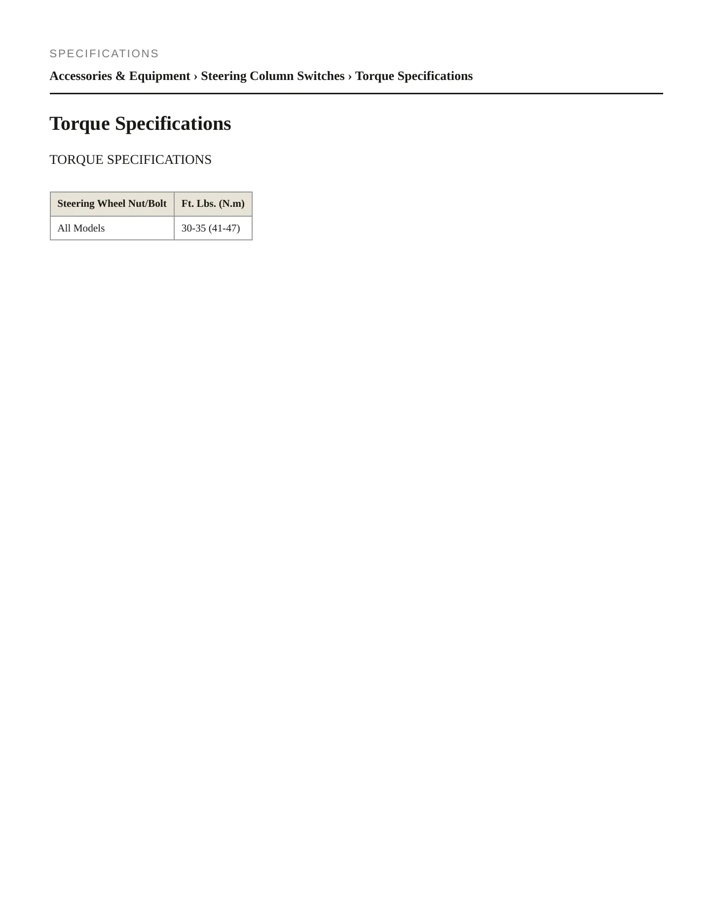 1989 Mercury Grand Marquis service manual page 2