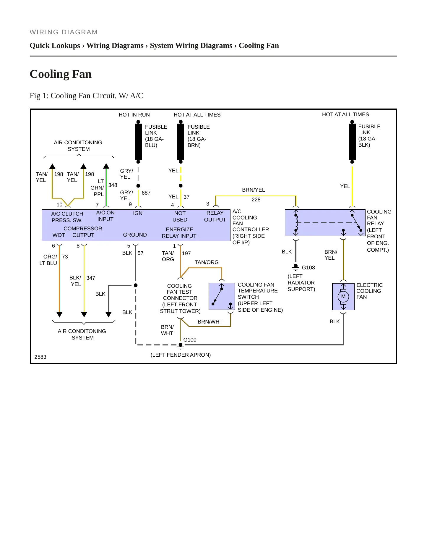 1989 Mercury Topaz service manual page 5