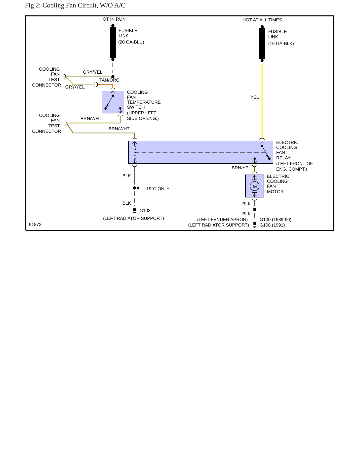 1989 Mercury Topaz service manual page 6