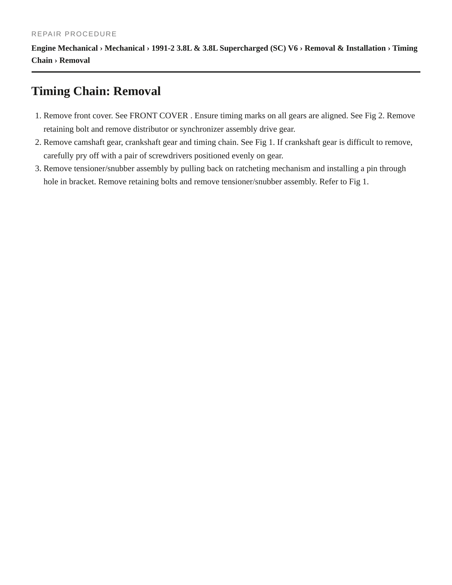 1991 Mercury Cougar service manual page 3