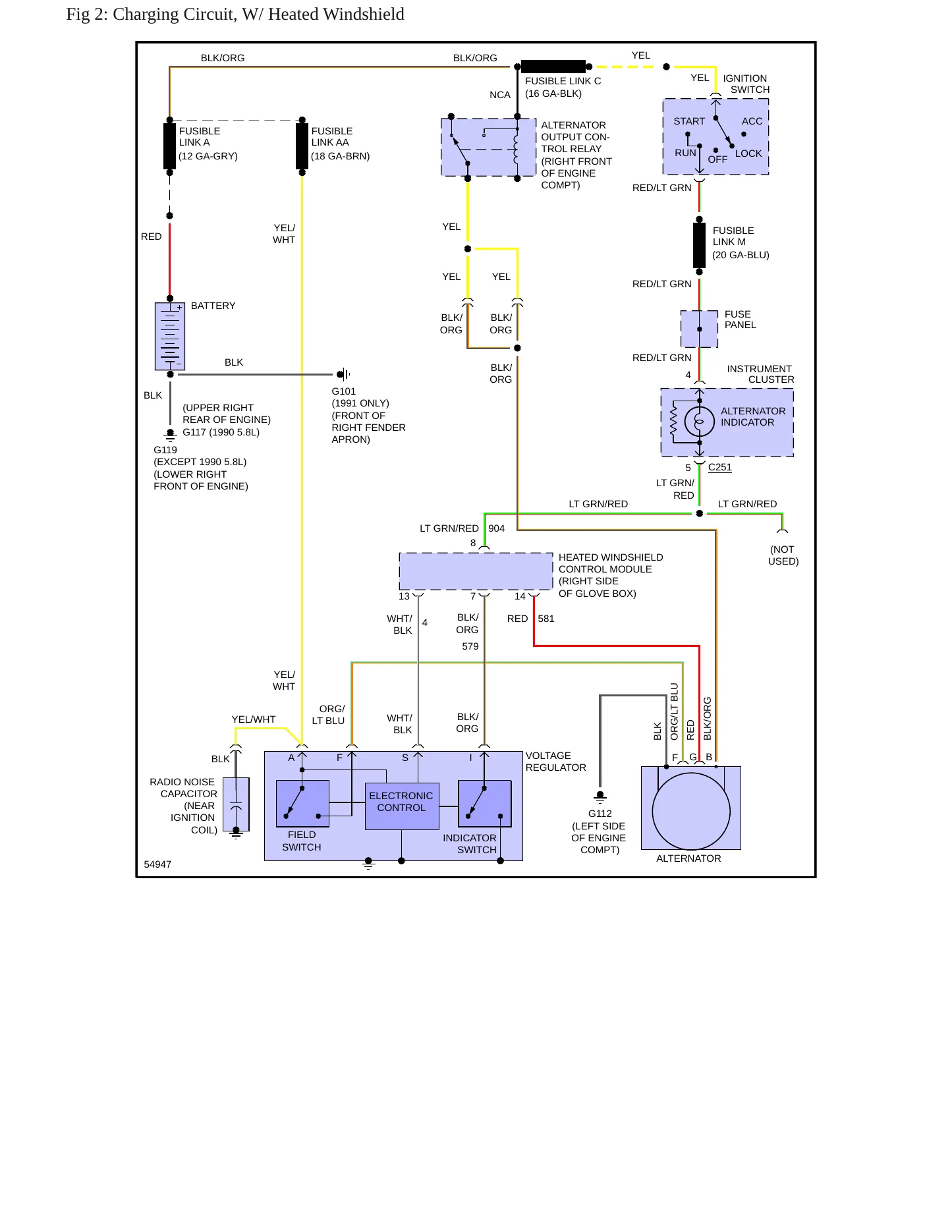 1991 Mercury Grand Marquis service manual page 5