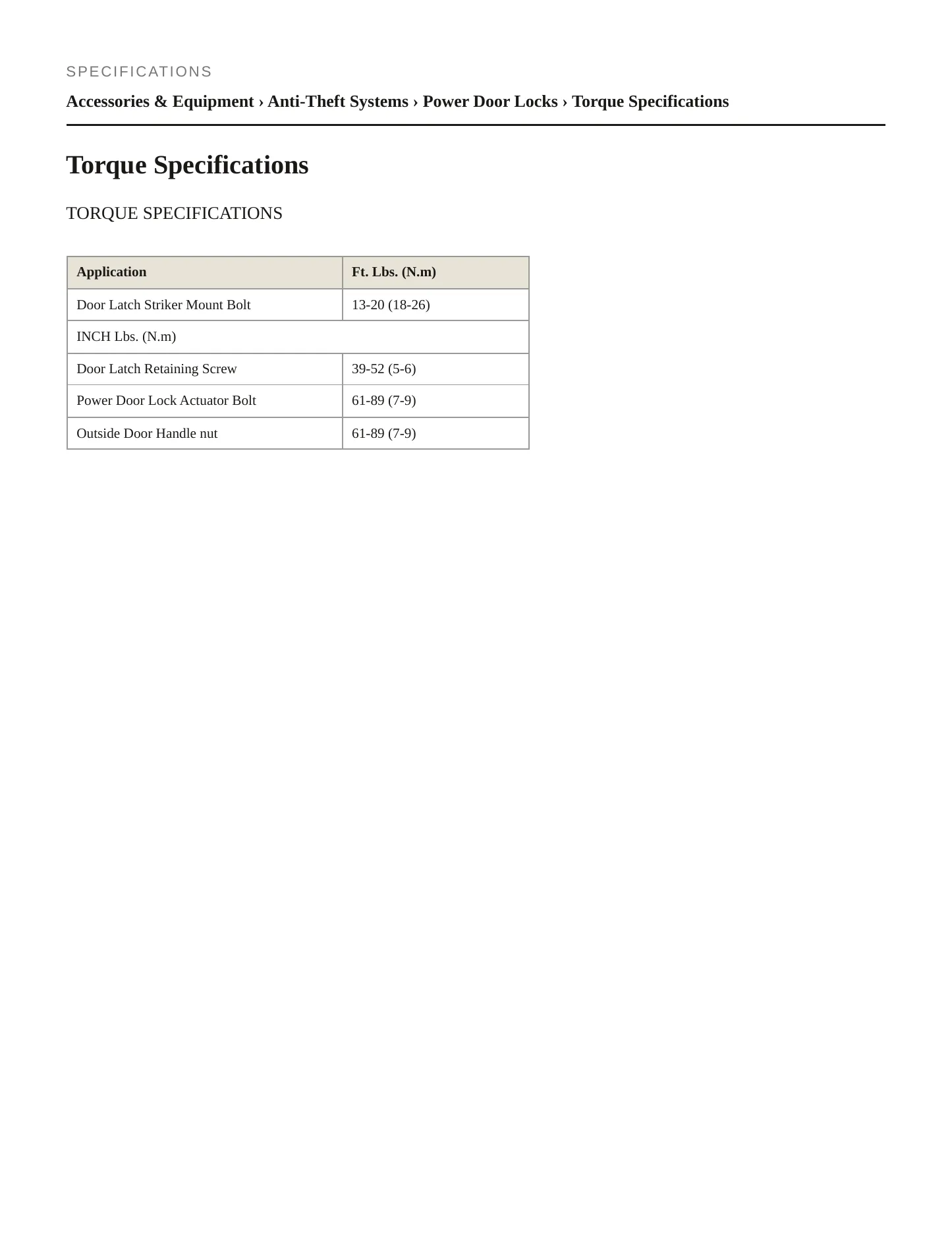 1991 Mercury Tracer service manual page 2