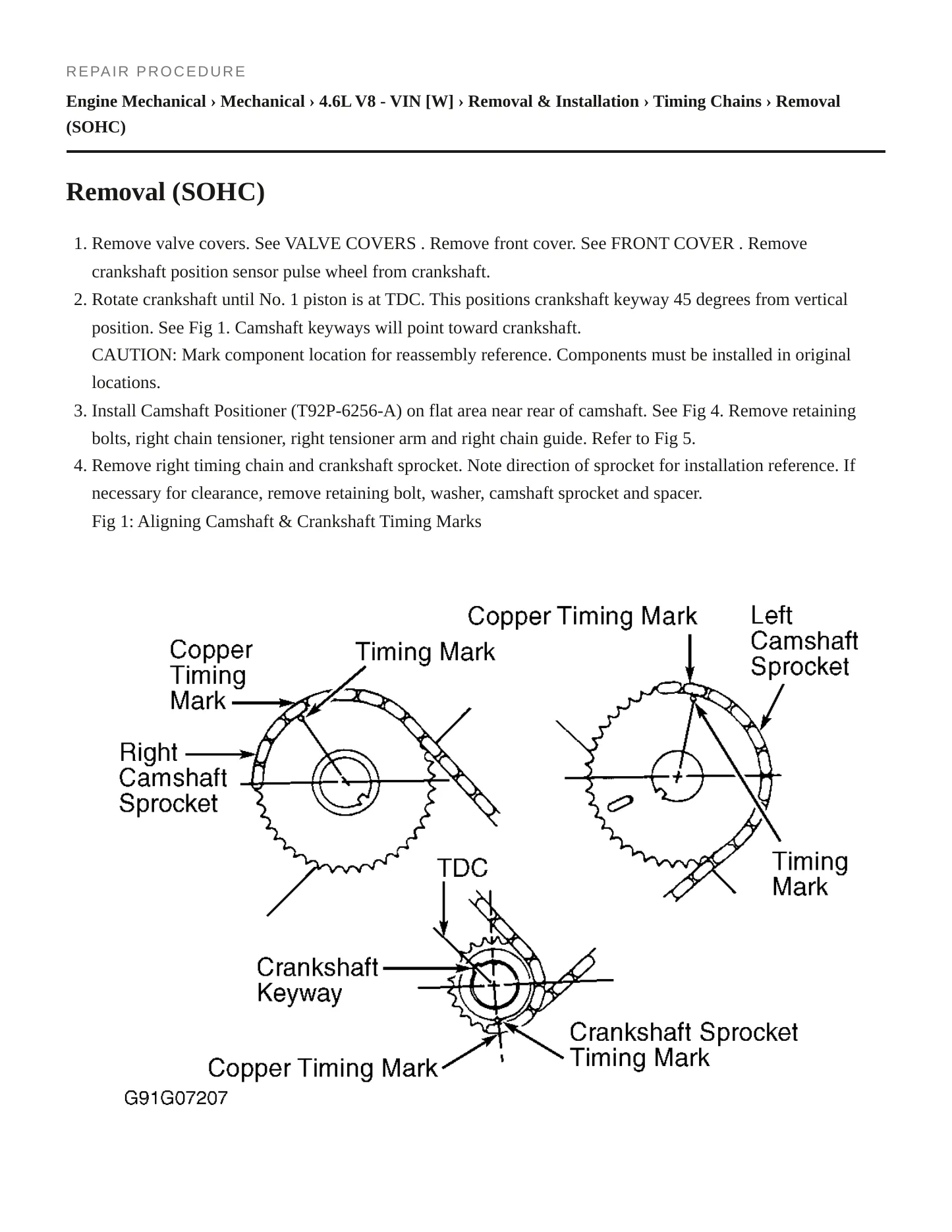 1994 Mercury Grand Marquis service manual page 3