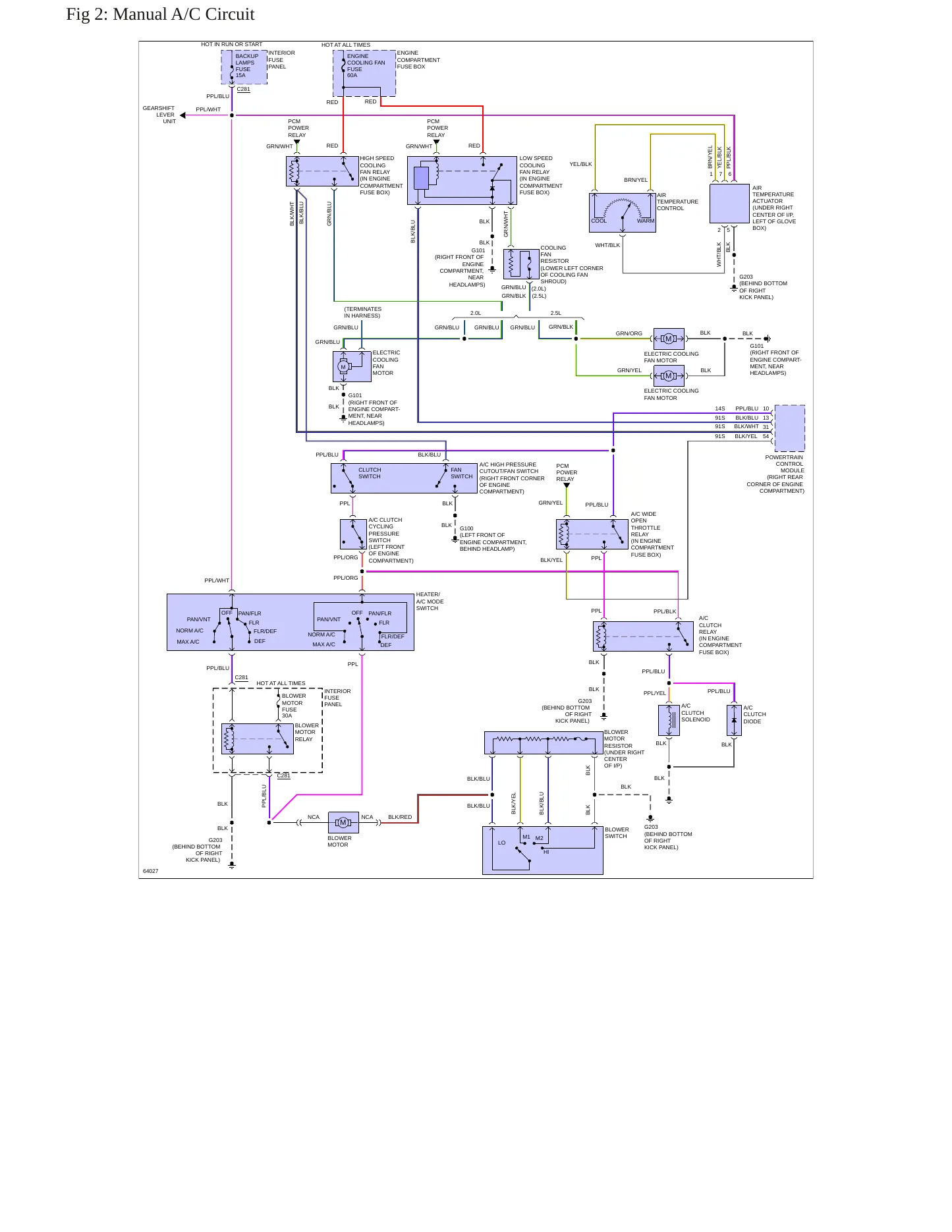 1995 Mercury Mystique Service and Repair Manual preview page 7
