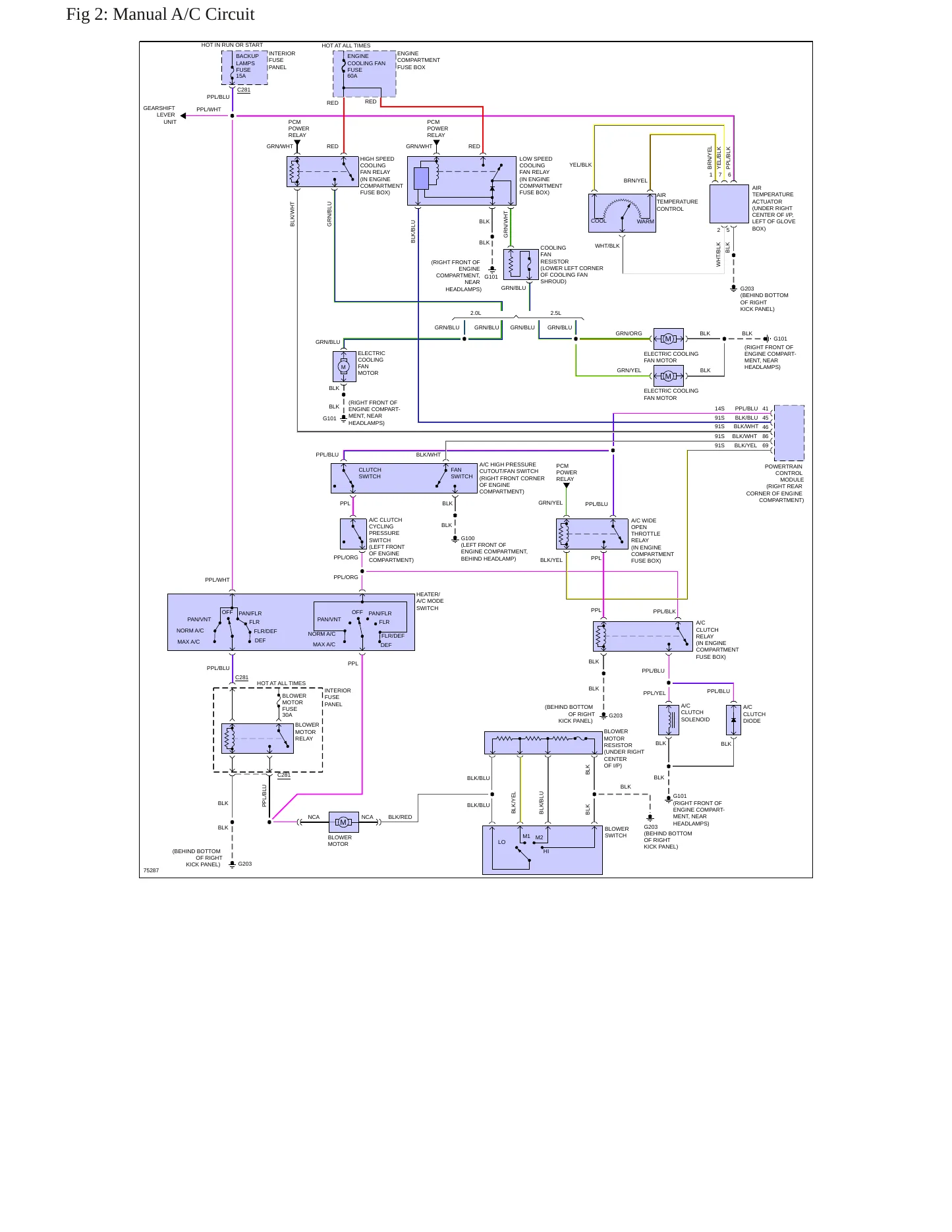 1996 Mercury Mystique Service and Repair Manual preview page 7