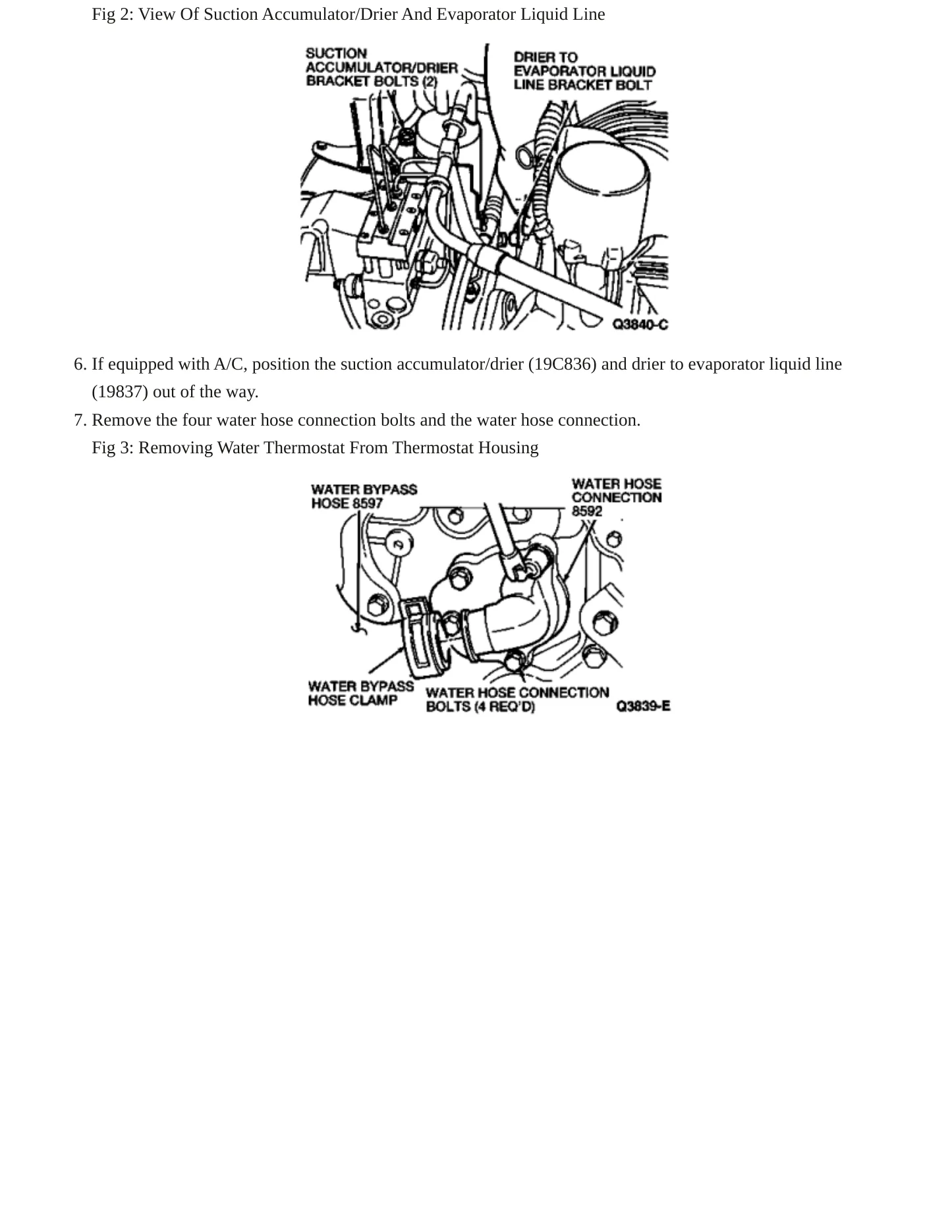 1996 Mercury Villager service manual page 5