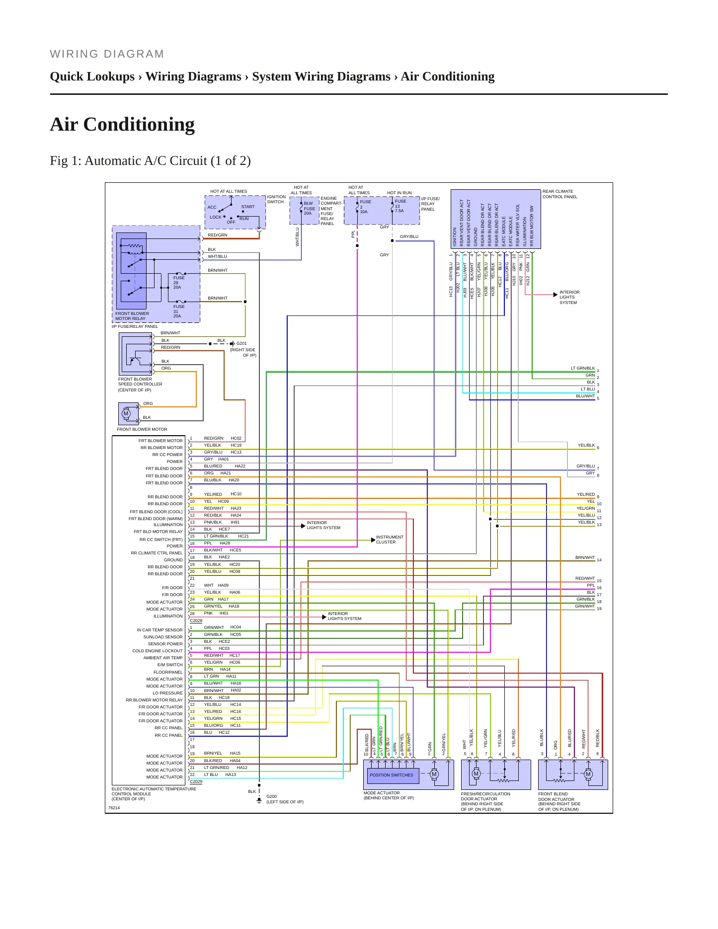 1996 Mercury Villager service manual page 6