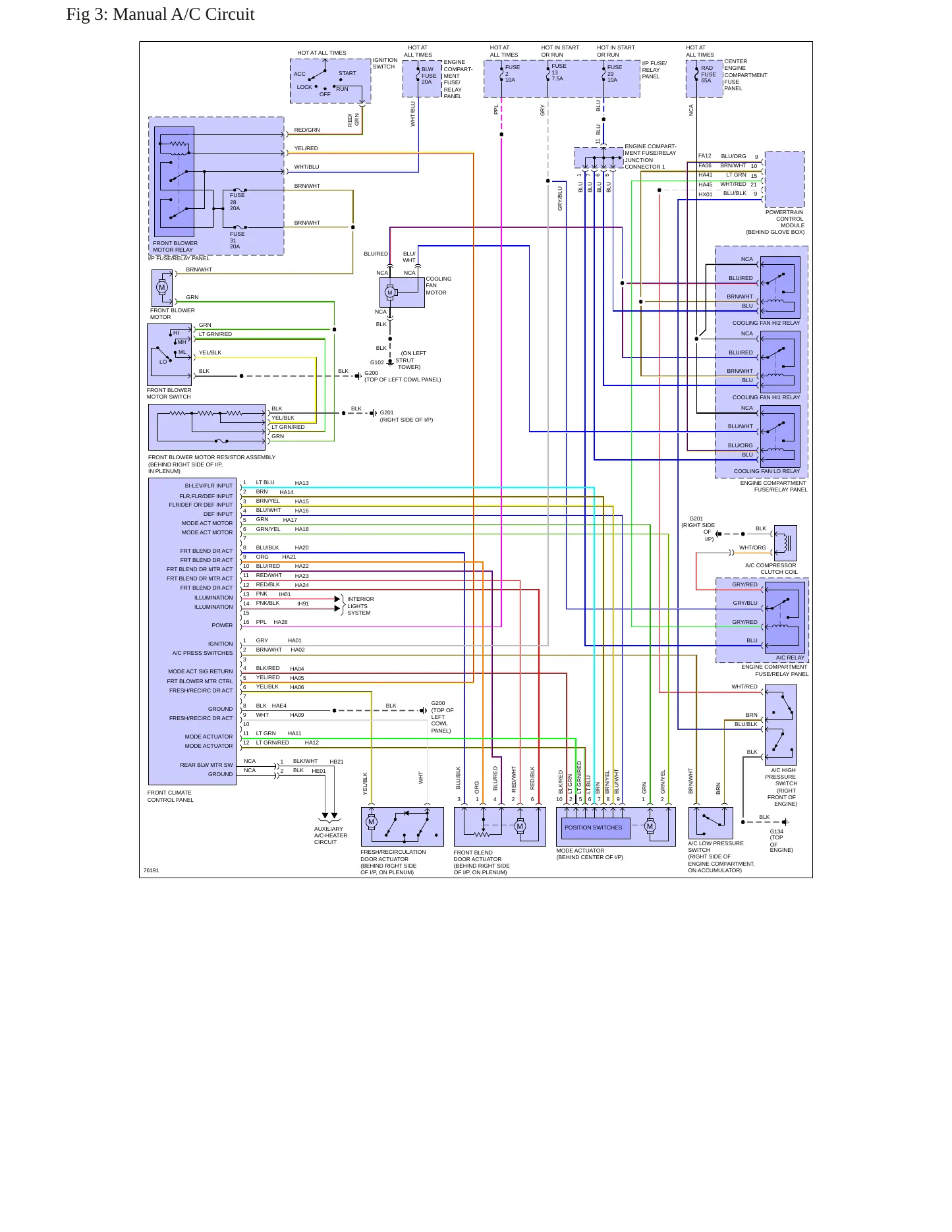 1996 Mercury Villager Service and Repair Manual preview page 8