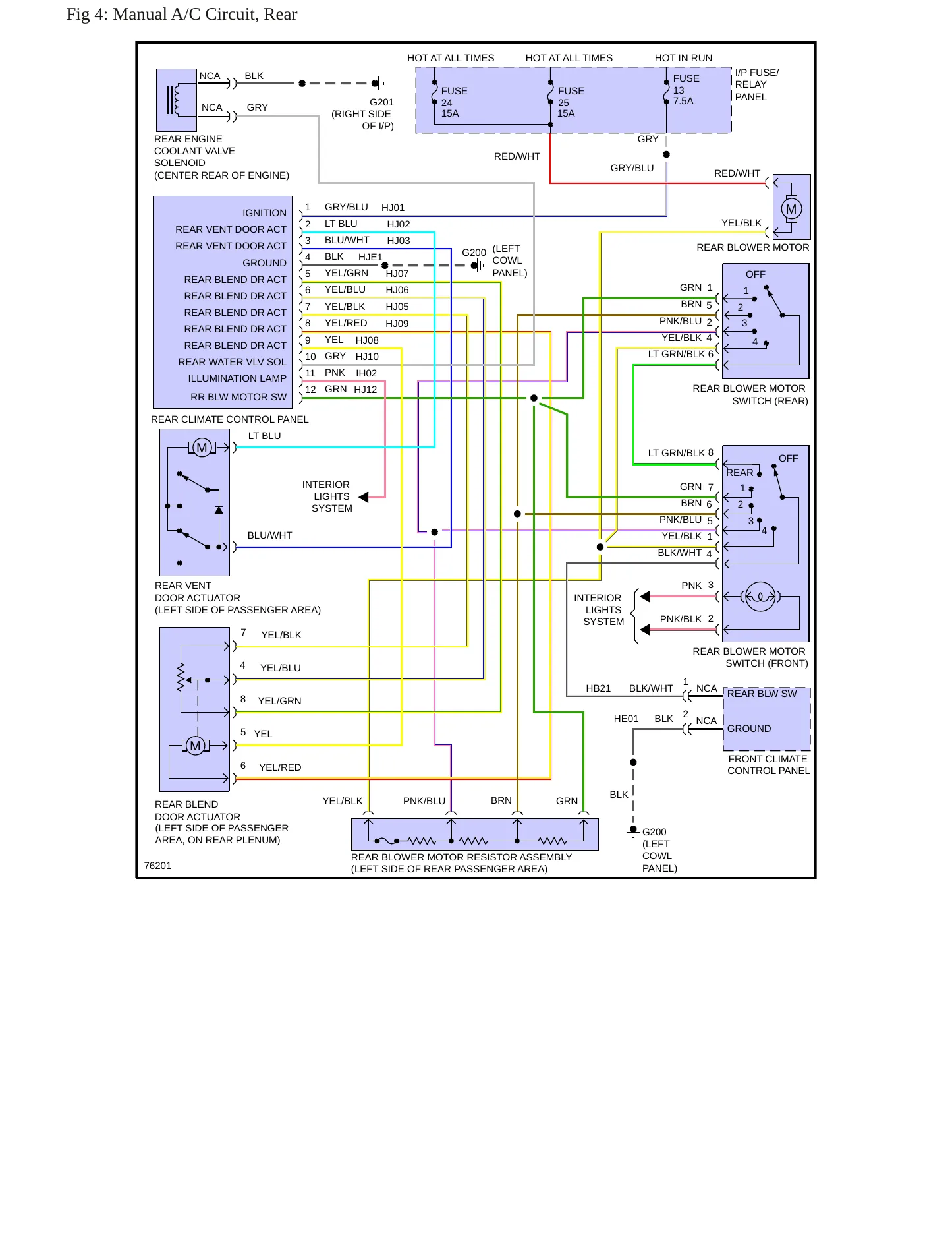 1996 Mercury Villager Service and Repair Manual preview page 9