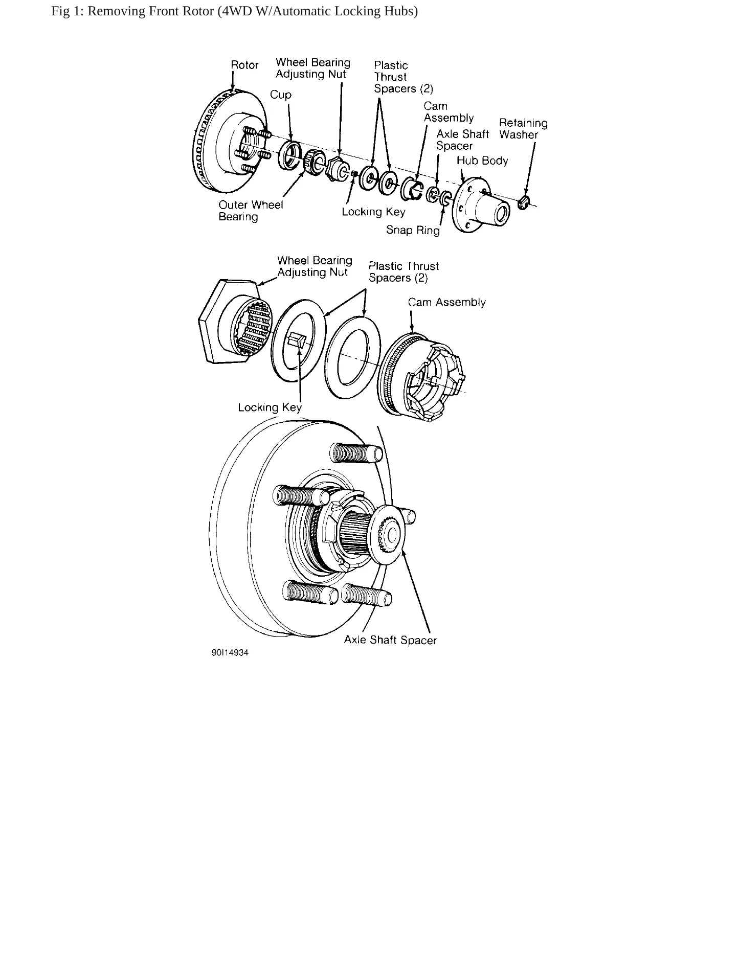 1997 Mercury Mountaineer Service and Repair Manual preview page 7