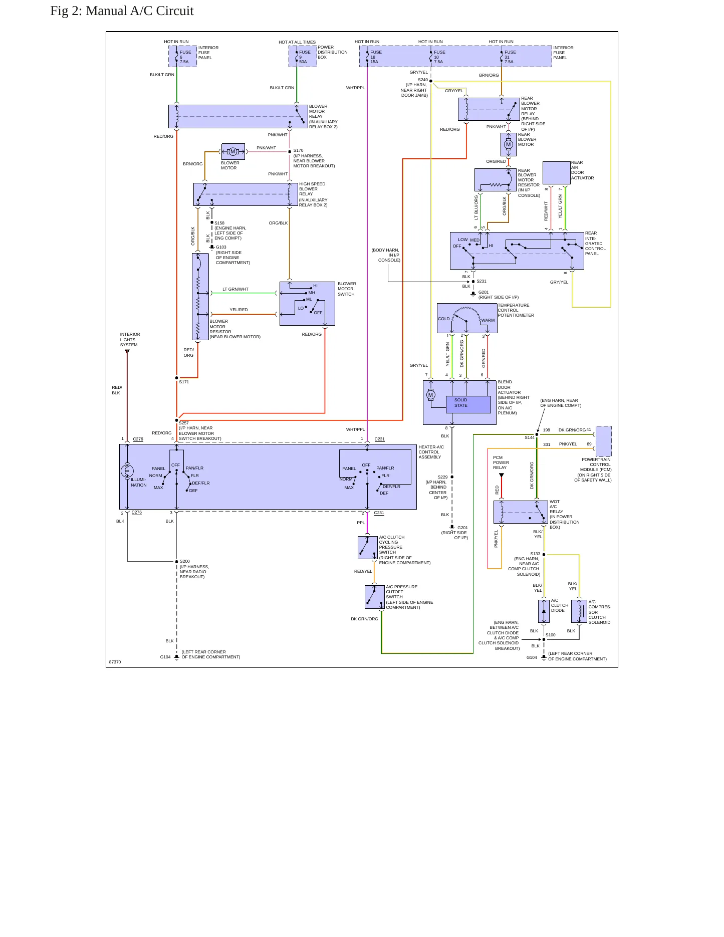 1997 Mercury Mountaineer Service and Repair Manual preview page 9