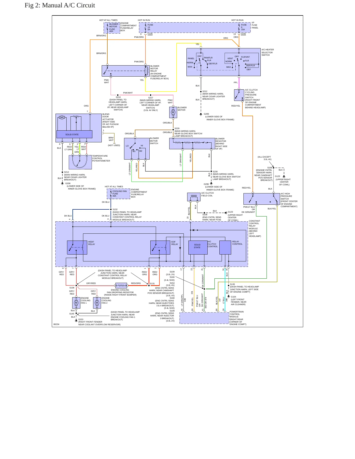 1997 Mercury Sable Service and Repair Manual preview page 8